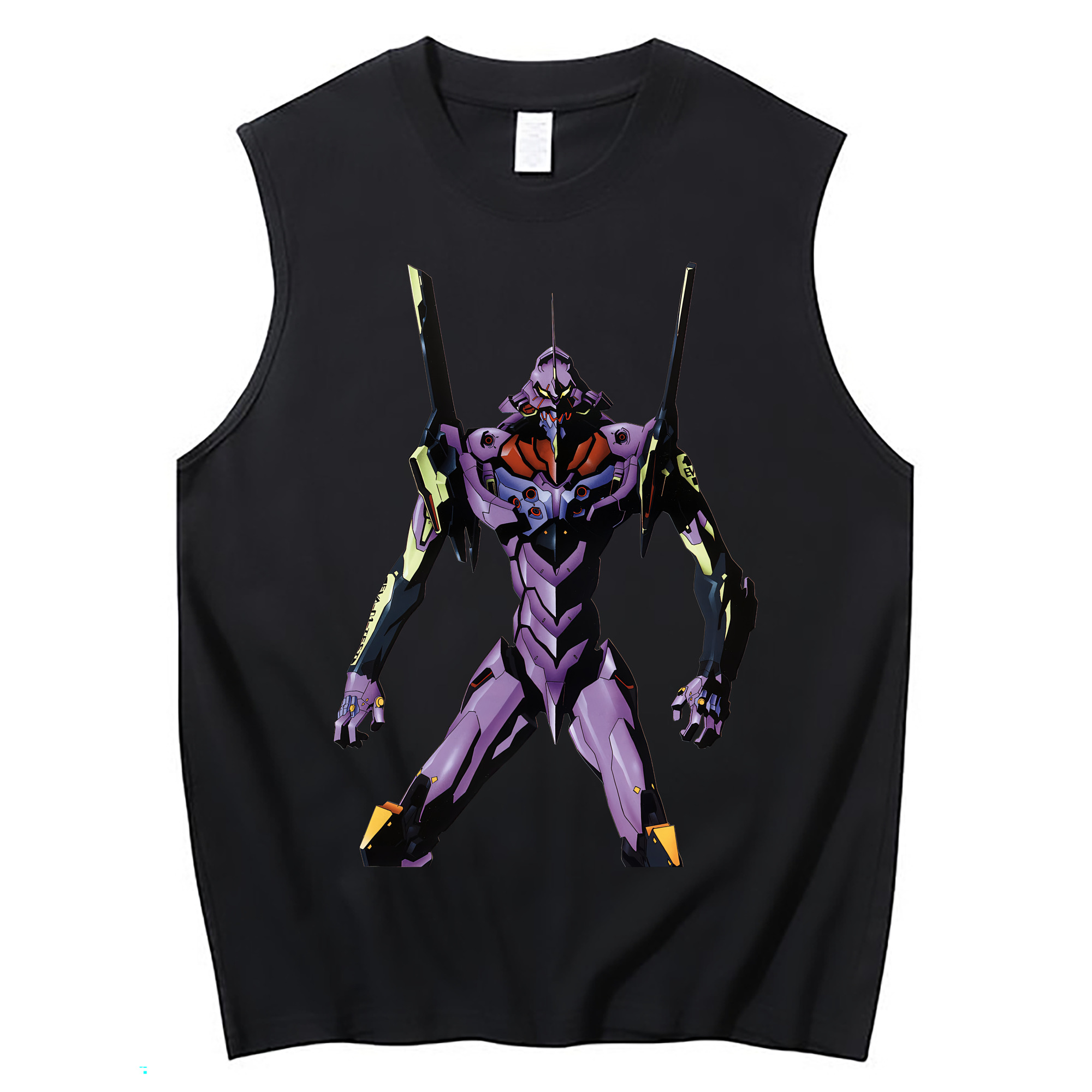 （画像用） EVA 新世紀エヴァンゲリオン コットン100％タンクトップ（フロントプリント）