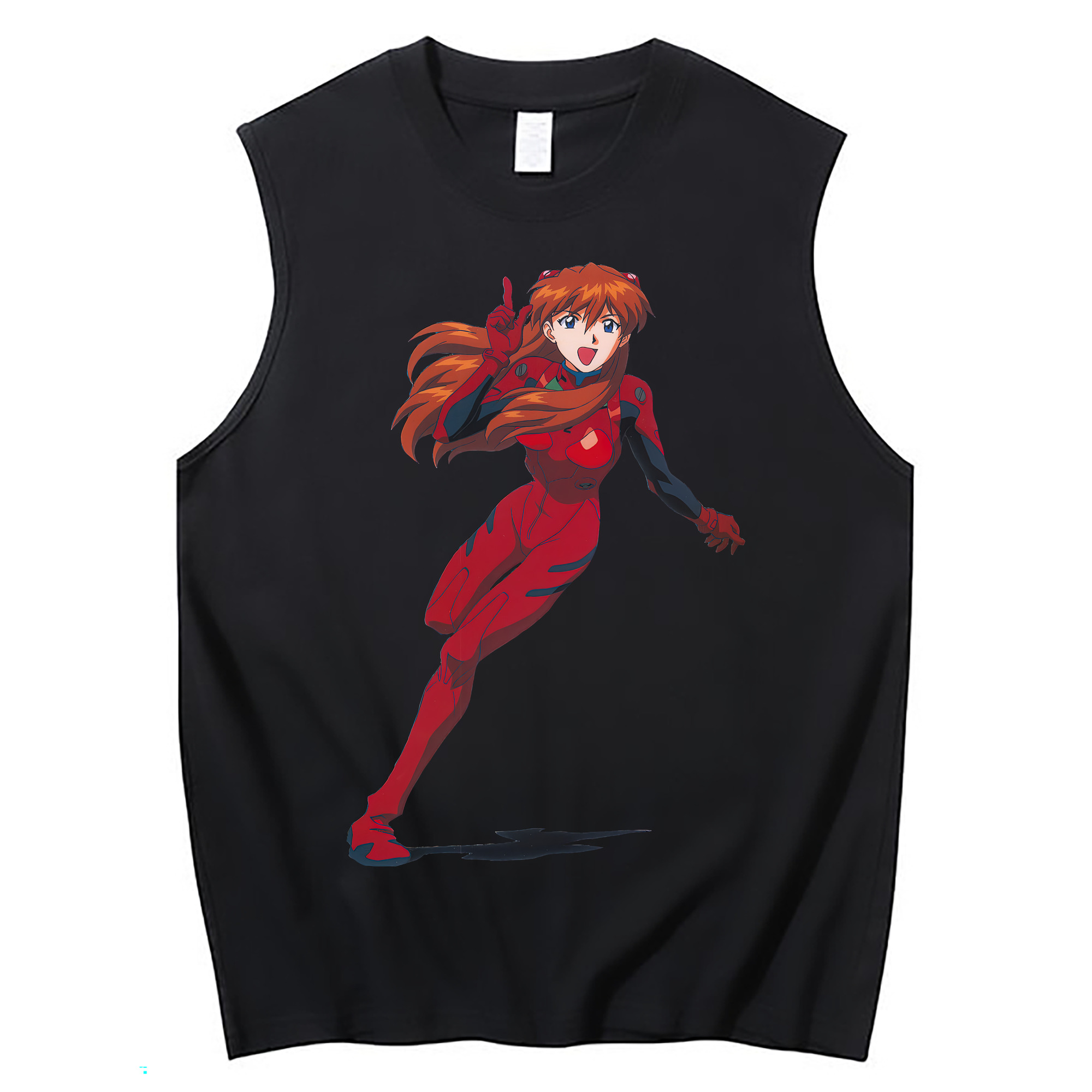 （画像用） EVA 新世紀エヴァンゲリオン コットン100％タンクトップ（フロントプリント）