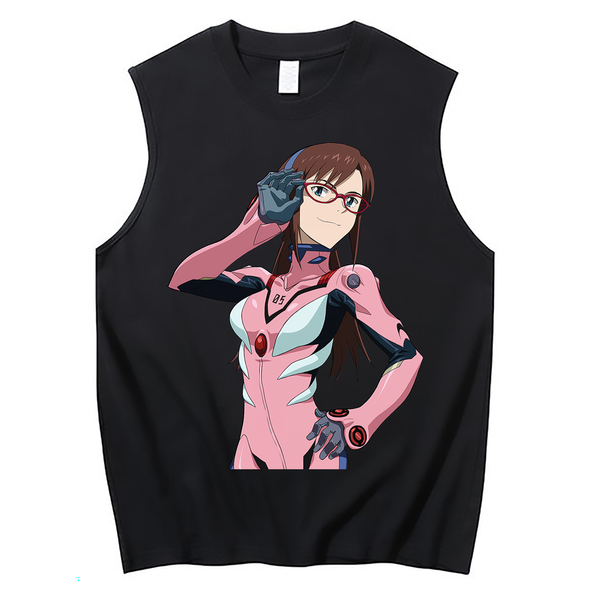 （画像用） EVA 新世紀エヴァンゲリオン コットン100％タンクトップ（フロントプリント）