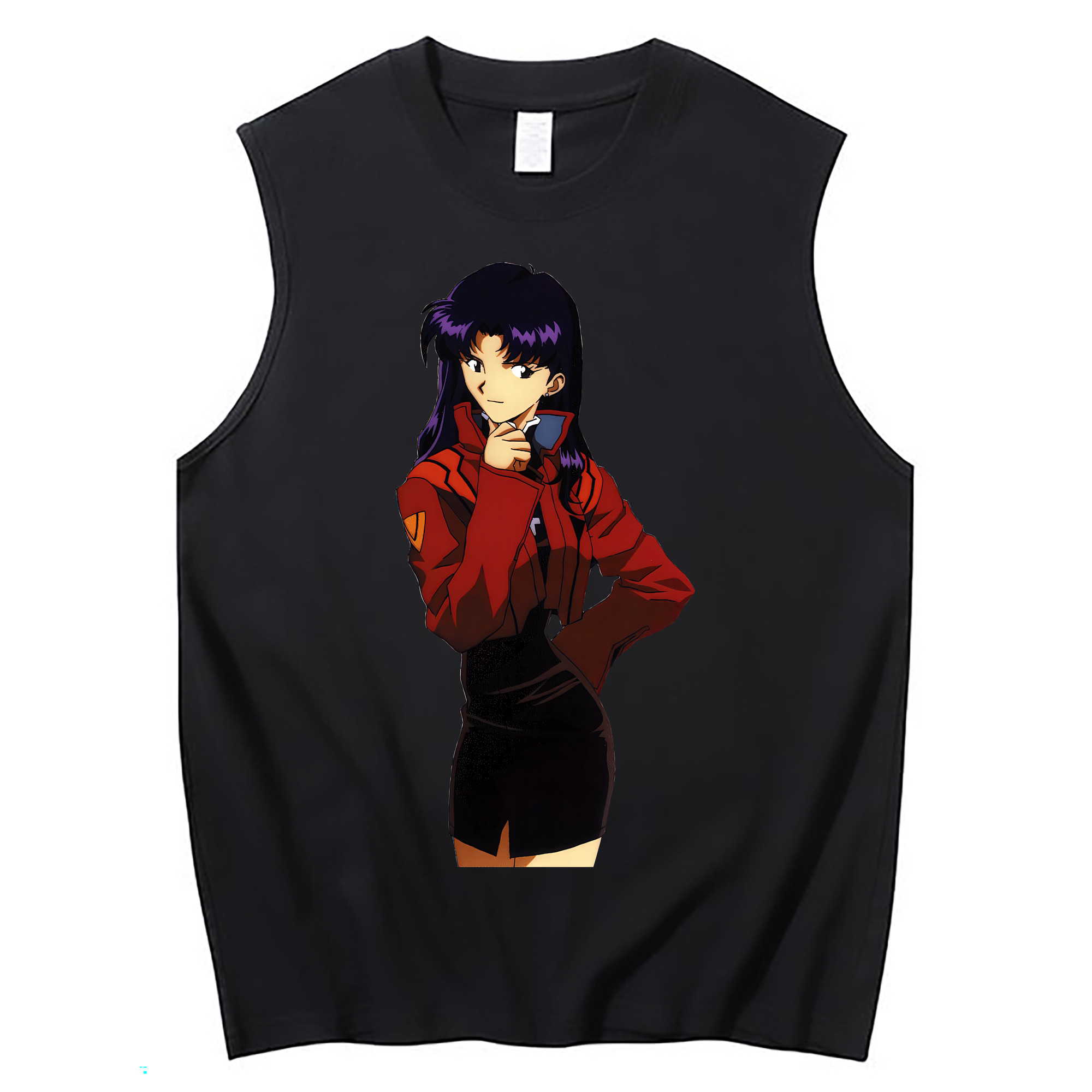 （画像用） EVA 新世紀エヴァンゲリオン コットン100％タンクトップ（フロントプリント）