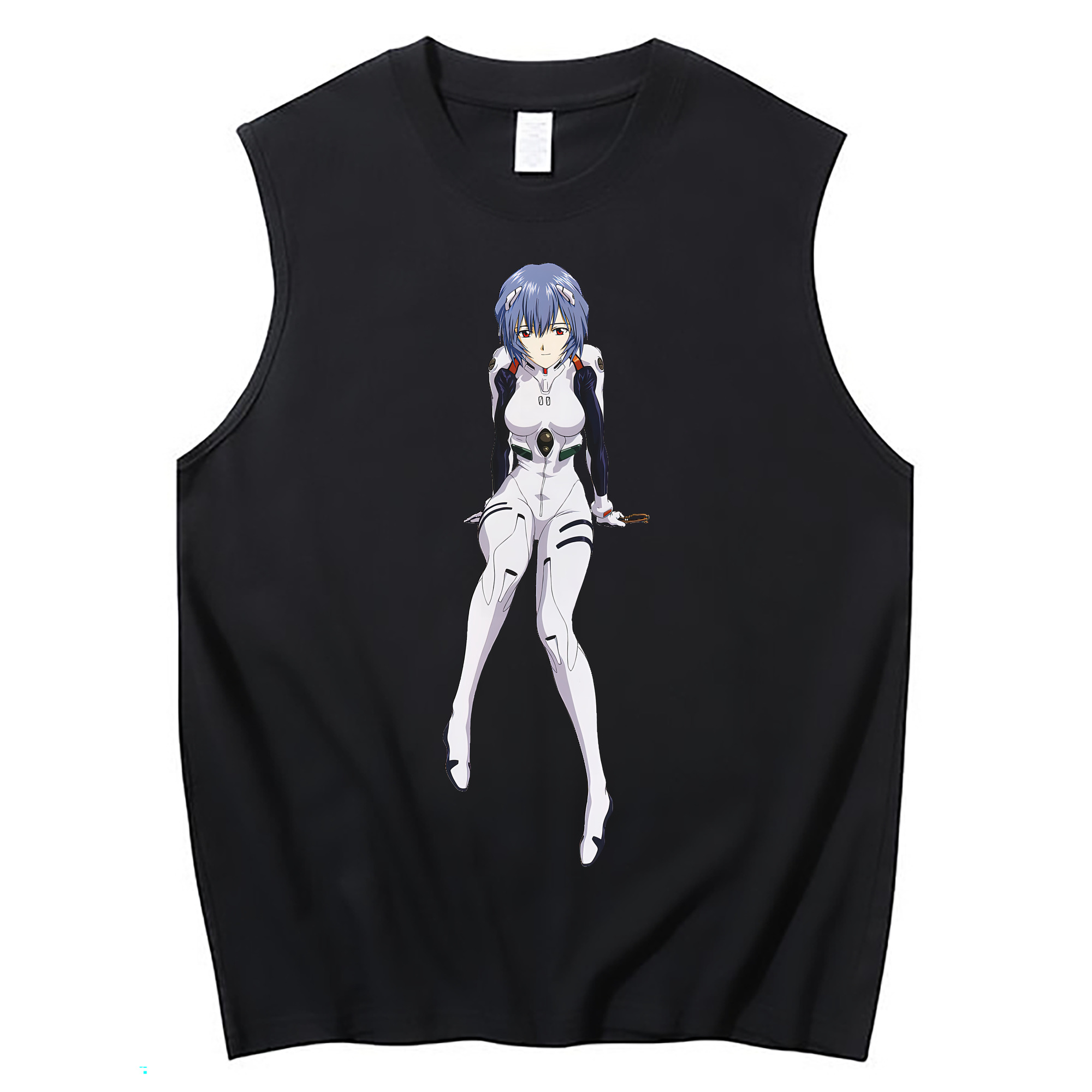 （画像用） EVA 新世紀エヴァンゲリオン コットン100％タンクトップ（フロントプリント）