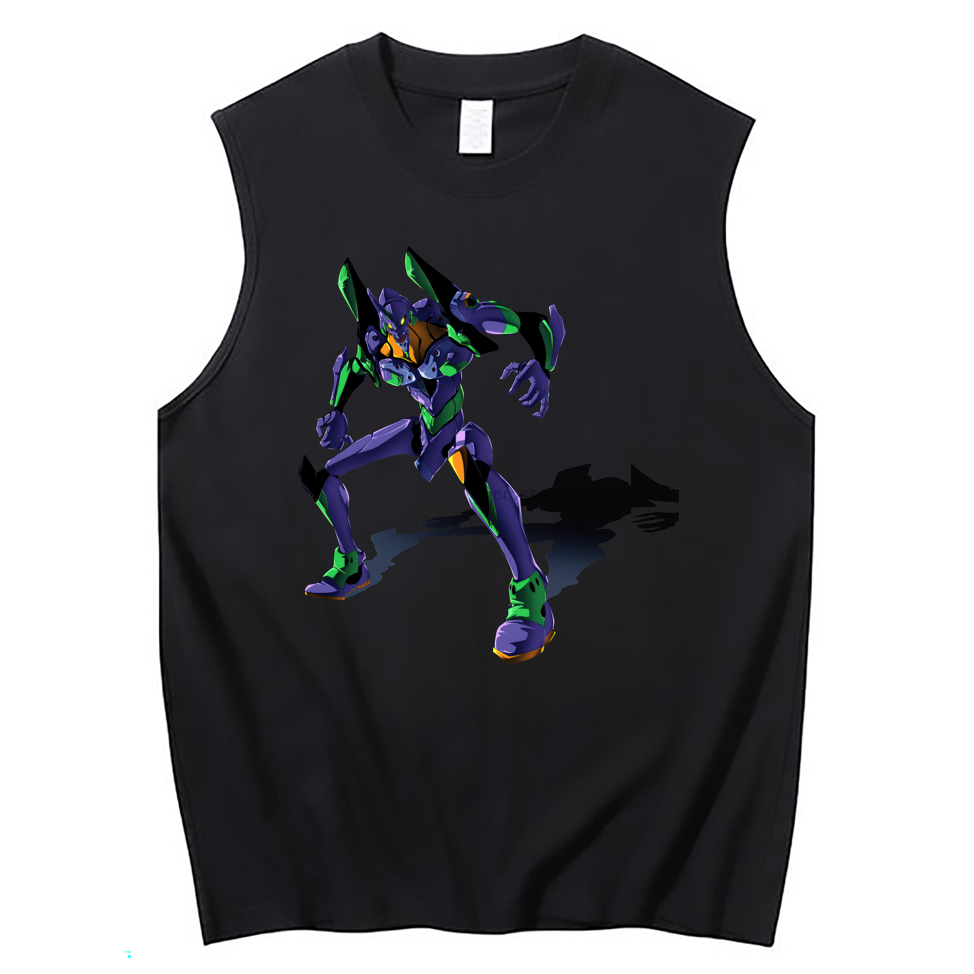 （画像用） EVA 新世紀エヴァンゲリオン コットン100％タンクトップ（フロントプリント）