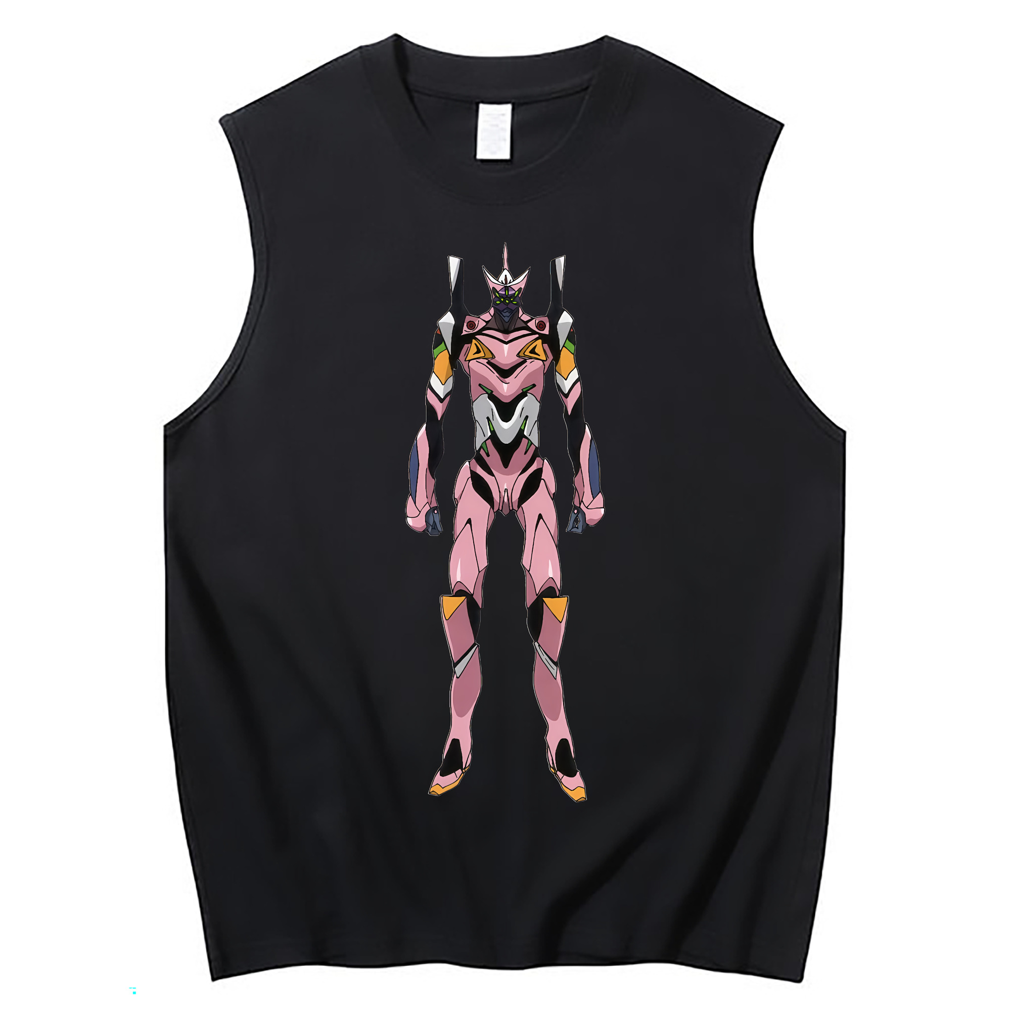 （画像用） EVA 新世紀エヴァンゲリオン コットン100％タンクトップ（フロントプリント）
