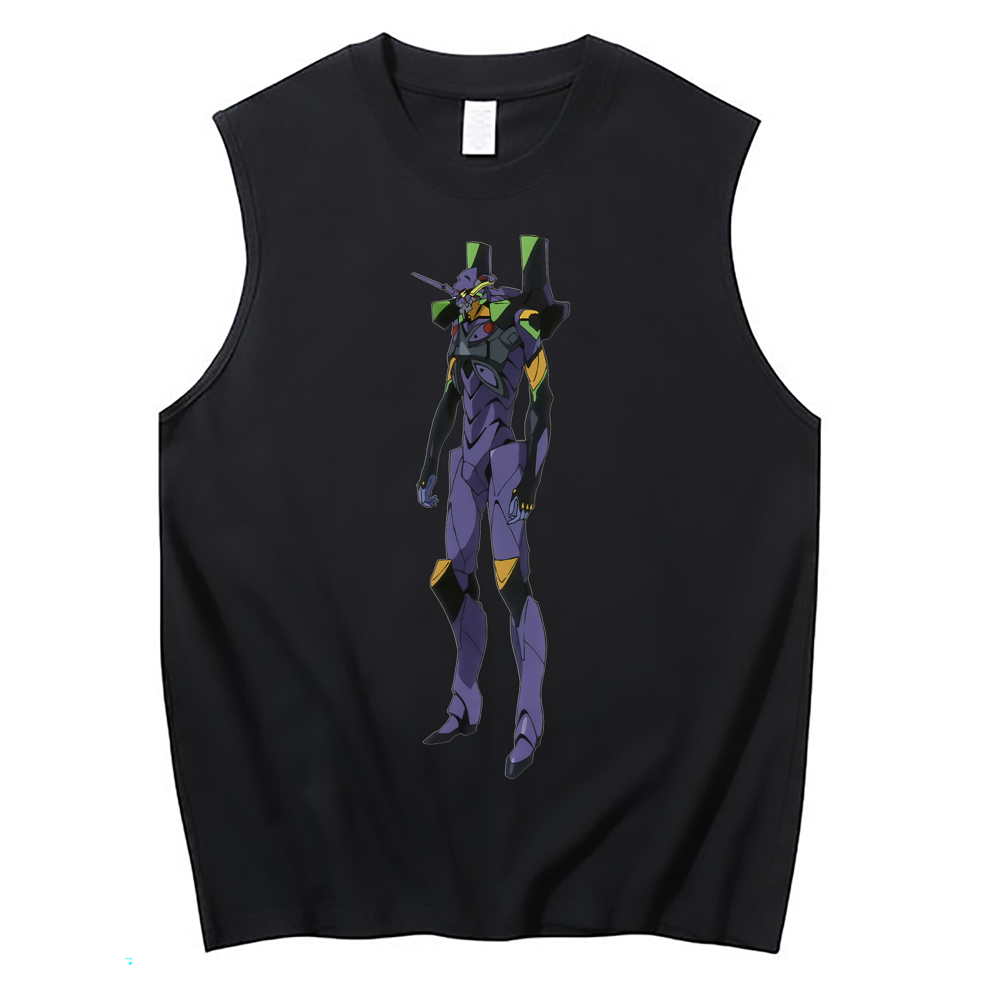 （画像用） EVA 新世紀エヴァンゲリオン コットン100％タンクトップ（フロントプリント）