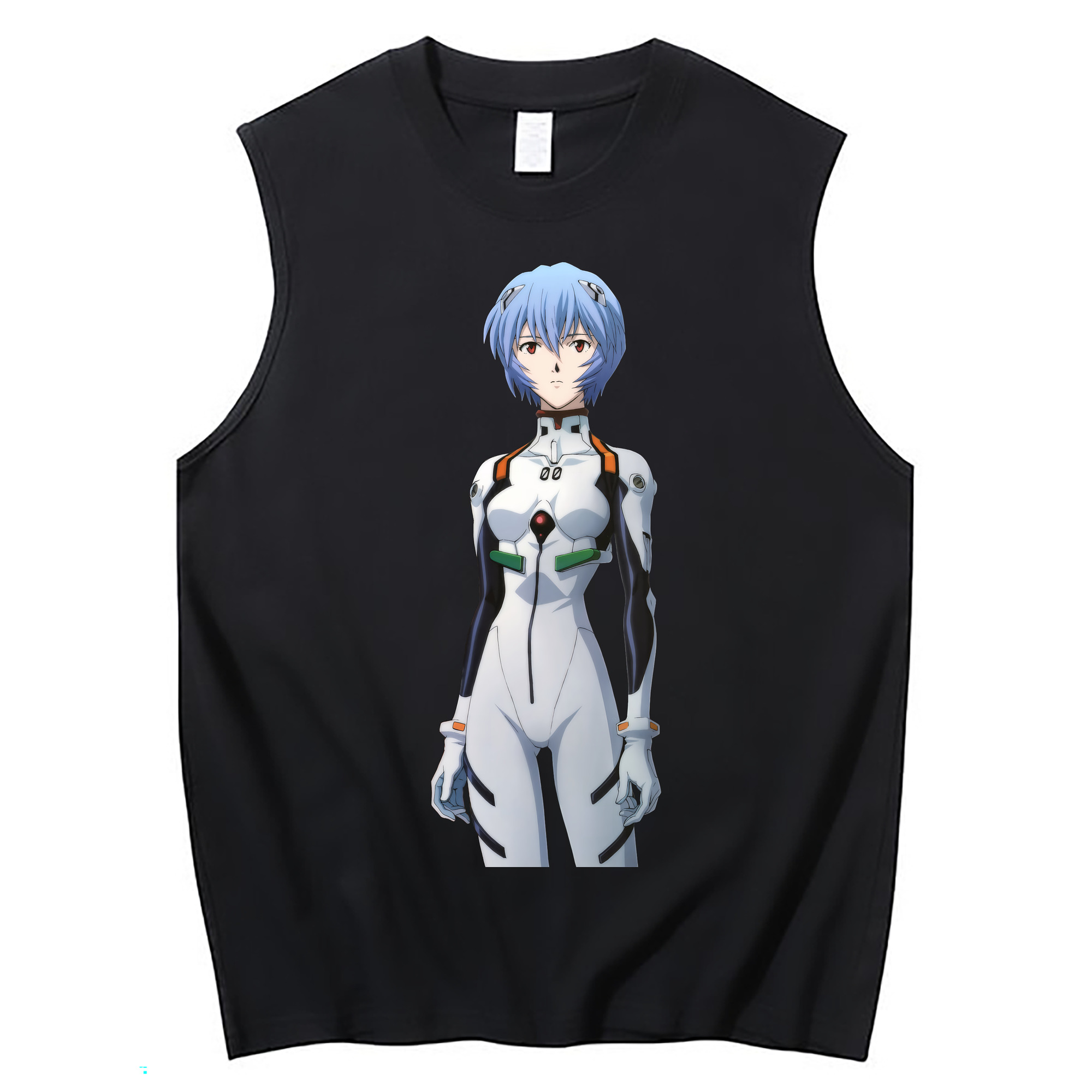 （画像用） EVA 新世紀エヴァンゲリオン コットン100％タンクトップ（フロントプリント）