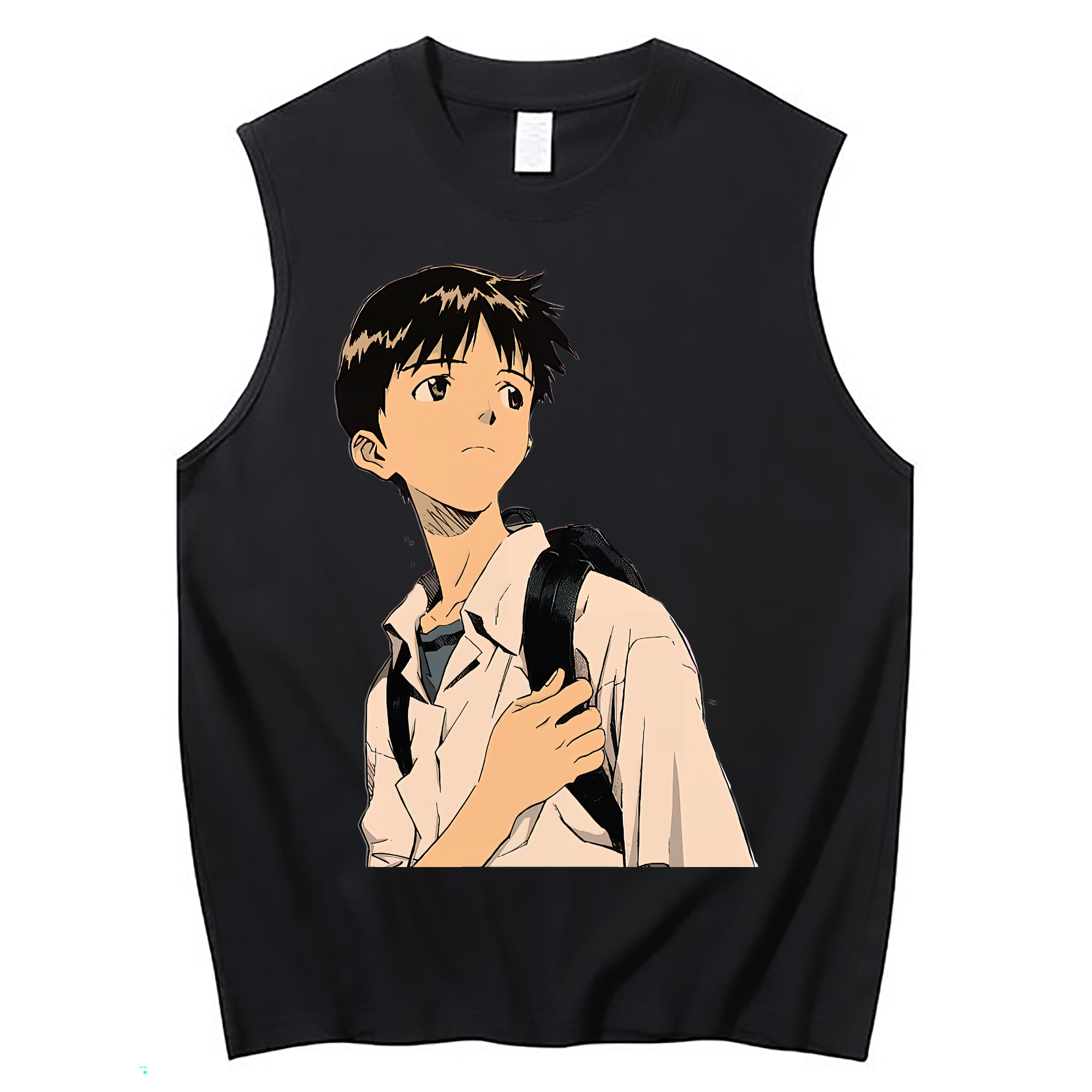 （画像用） EVA 新世紀エヴァンゲリオン コットン100％タンクトップ（フロントプリント）