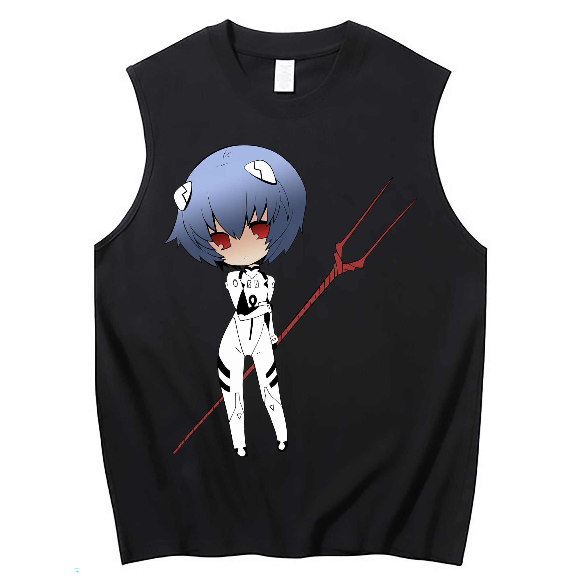 （画像用） EVA 新世紀エヴァンゲリオン コットン100％タンクトップ（フロントプリント）