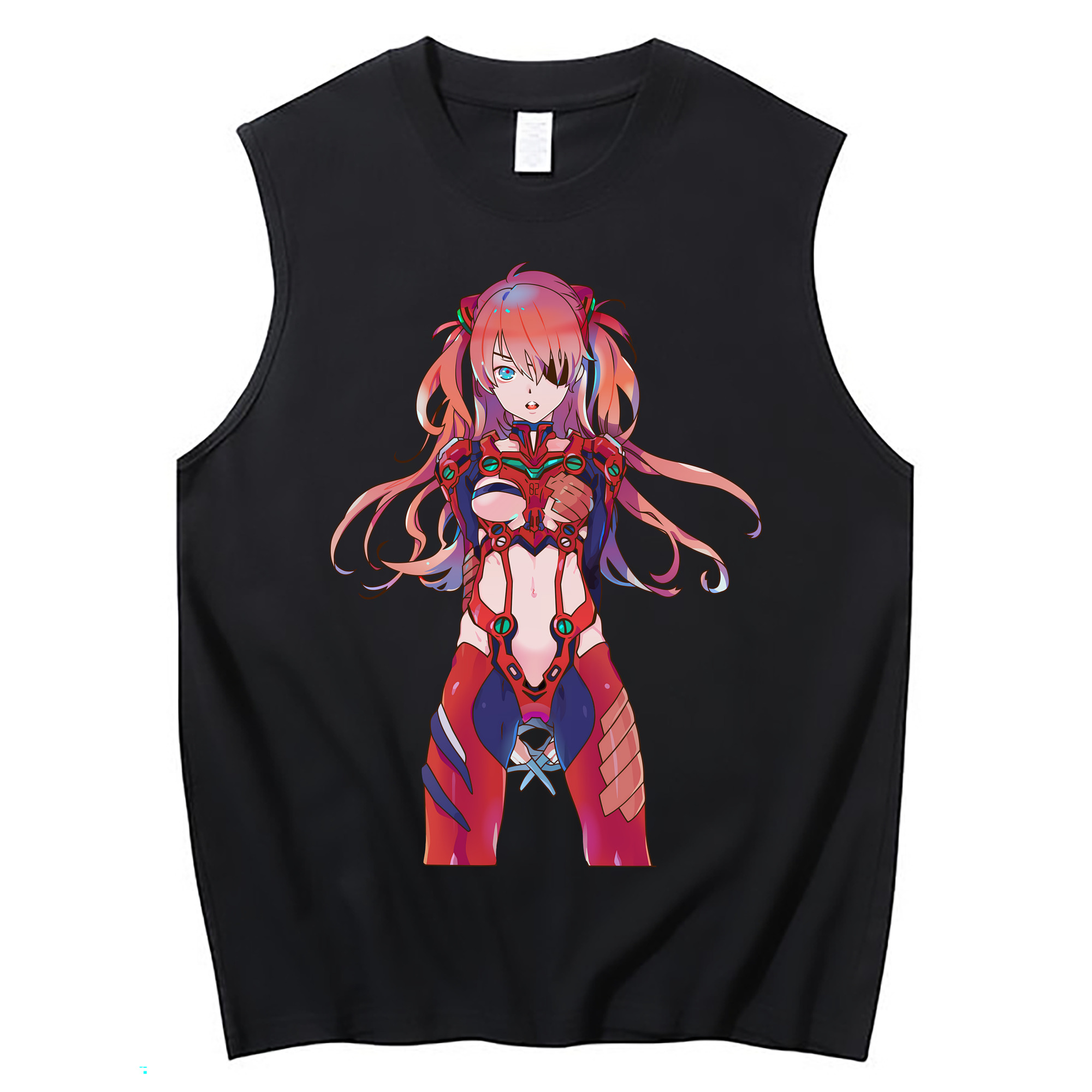 （画像用） EVA 新世紀エヴァンゲリオン コットン100％タンクトップ（フロントプリント）
