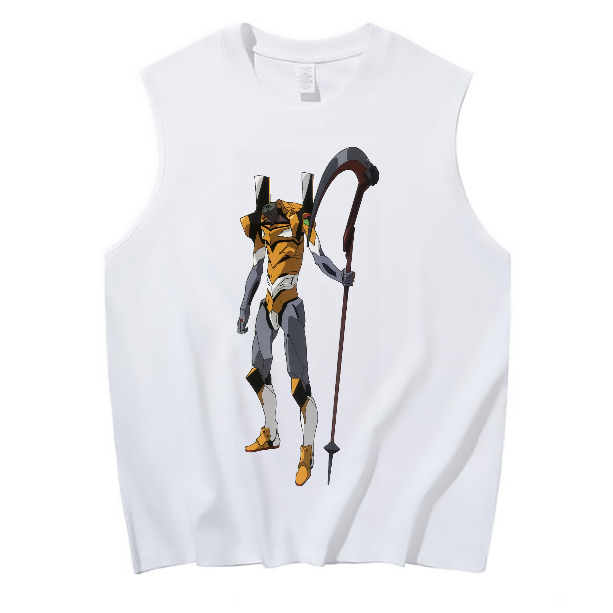 （画像用） EVA 新世紀エヴァンゲリオン コットン100％タンクトップ（フロントプリント）