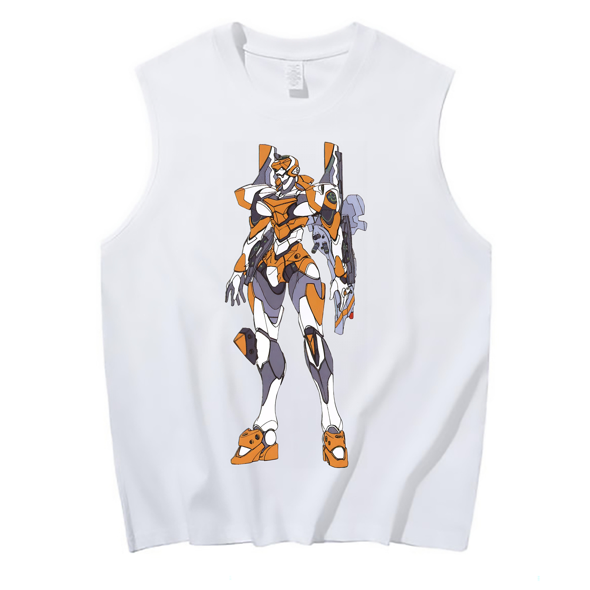 （画像用） EVA 新世紀エヴァンゲリオン コットン100％タンクトップ（フロントプリント）