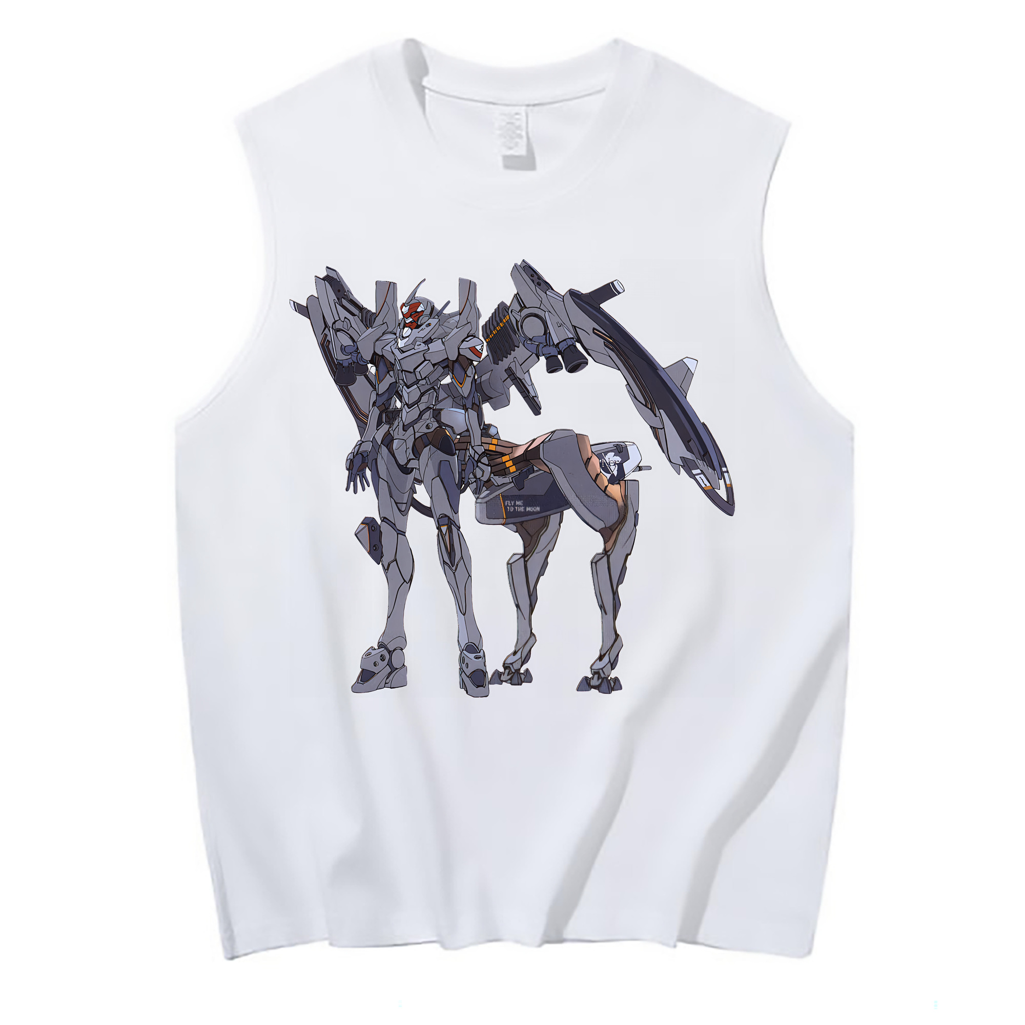 （画像用） EVA 新世紀エヴァンゲリオン コットン100％タンクトップ（フロントプリント）