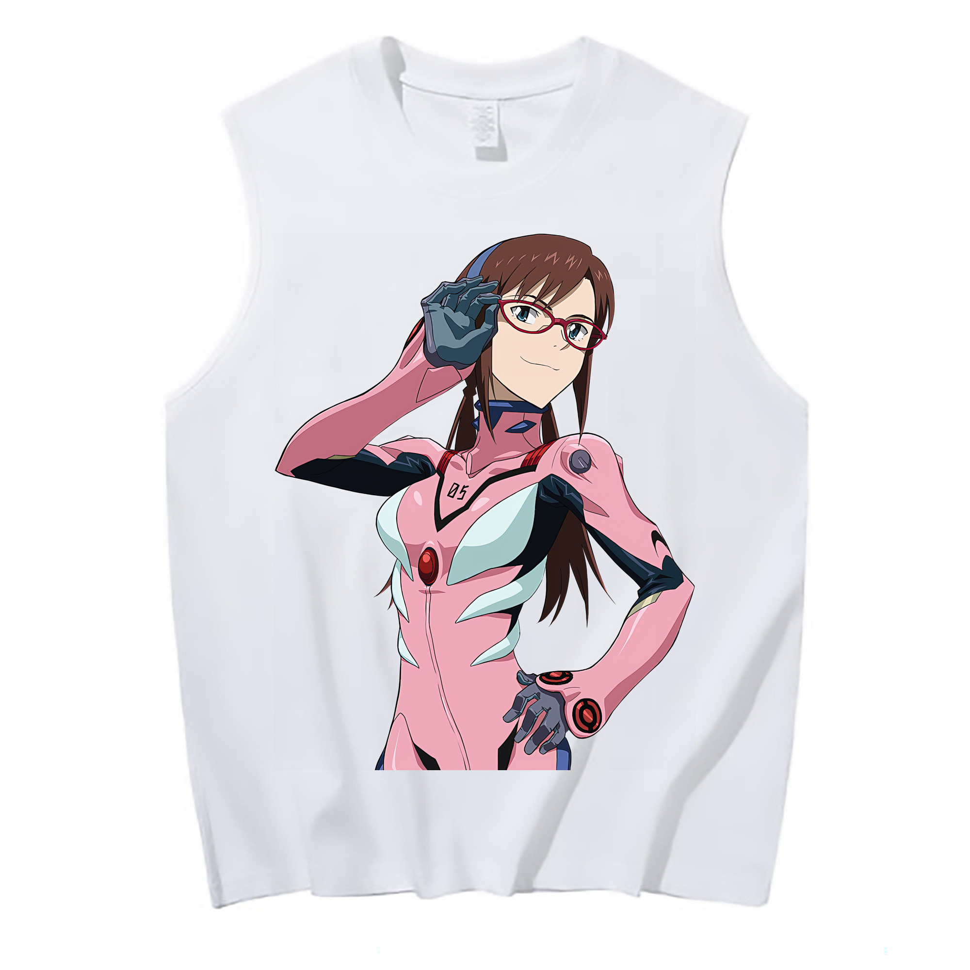 （画像用） EVA 新世紀エヴァンゲリオン コットン100％タンクトップ（フロントプリント）