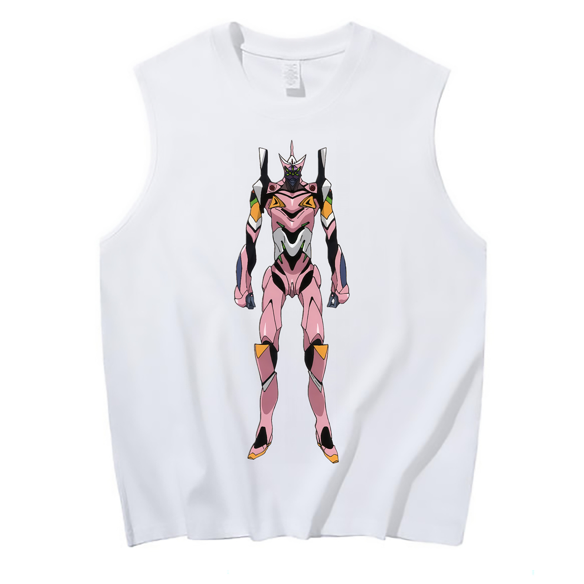 （画像用） EVA 新世紀エヴァンゲリオン コットン100％タンクトップ（フロントプリント）