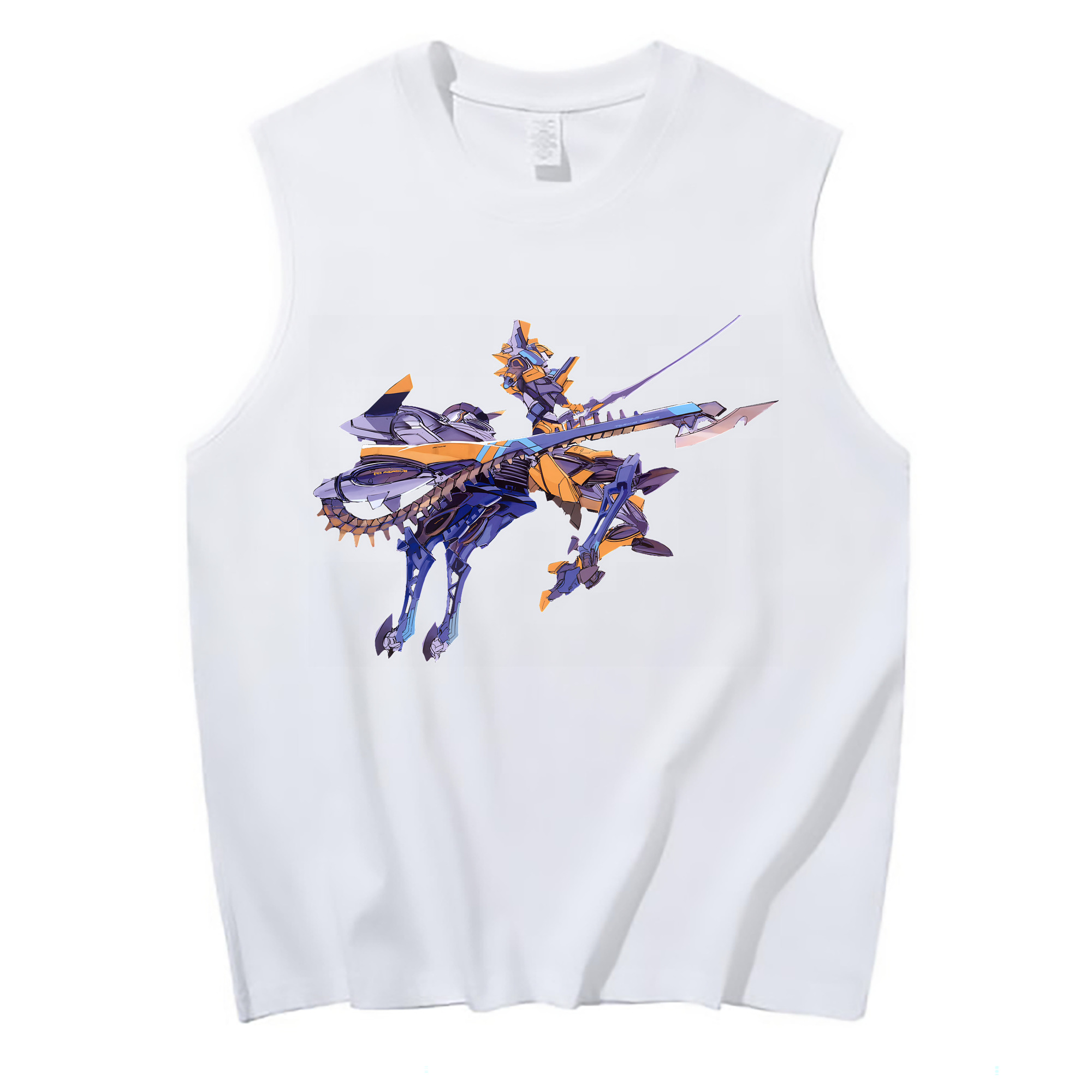 （画像用） EVA 新世紀エヴァンゲリオン コットン100％タンクトップ（フロントプリント）