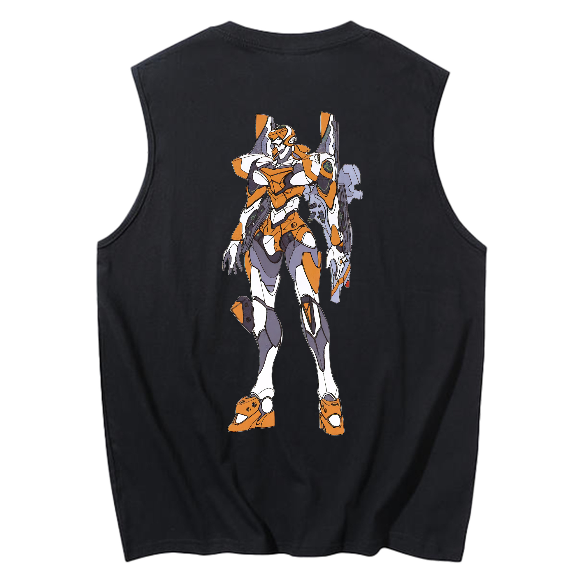（画像用） EVA 新世紀エヴァンゲリオン コットン100％タンクトップ（背面プリント）