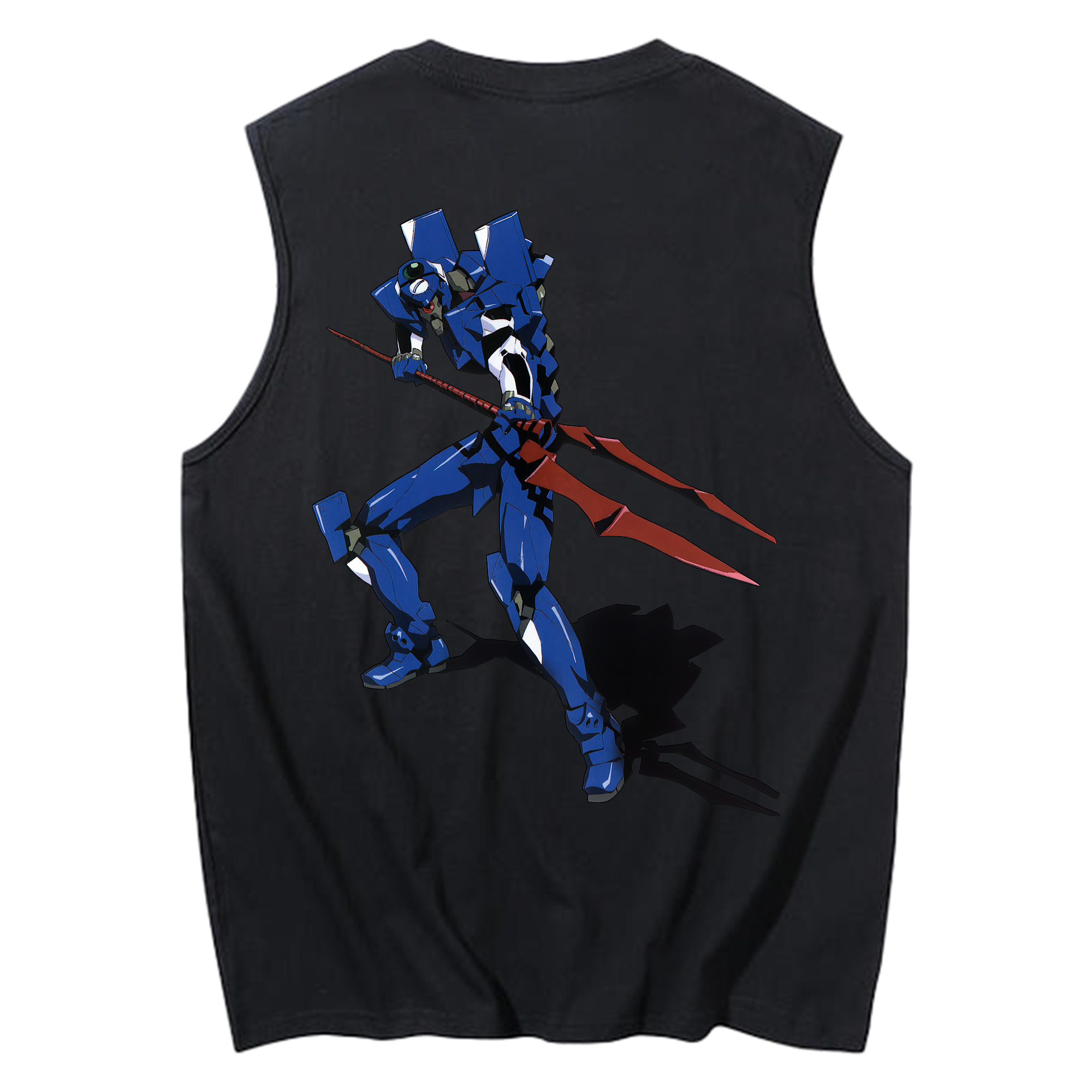 （画像用） EVA 新世紀エヴァンゲリオン コットン100％タンクトップ（背面プリント）