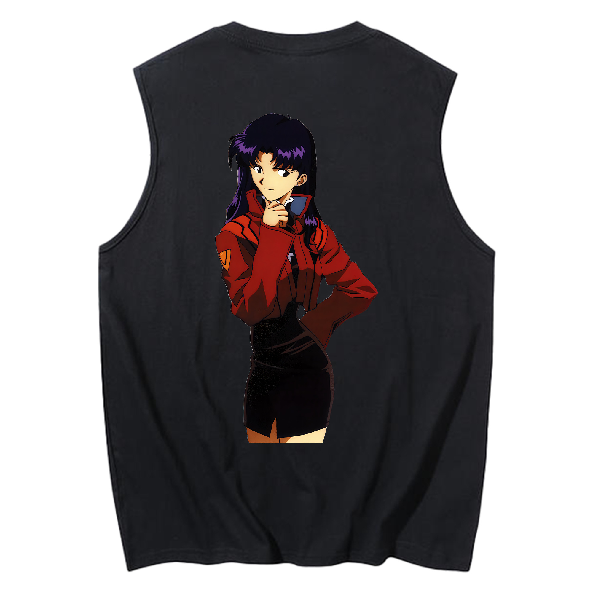 （画像用） EVA 新世紀エヴァンゲリオン コットン100％タンクトップ（背面プリント）