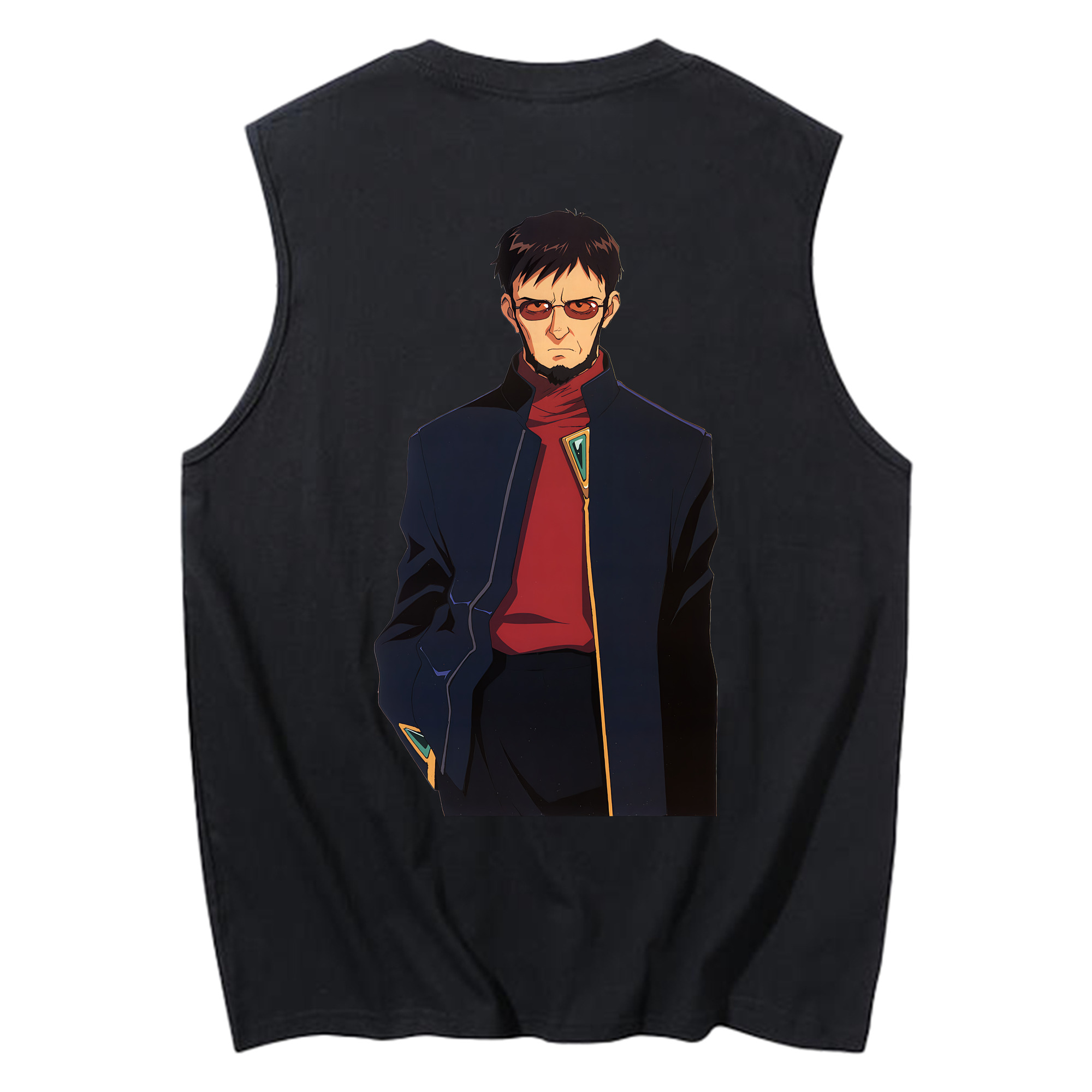 （画像用） EVA 新世紀エヴァンゲリオン コットン100％タンクトップ（背面プリント）
