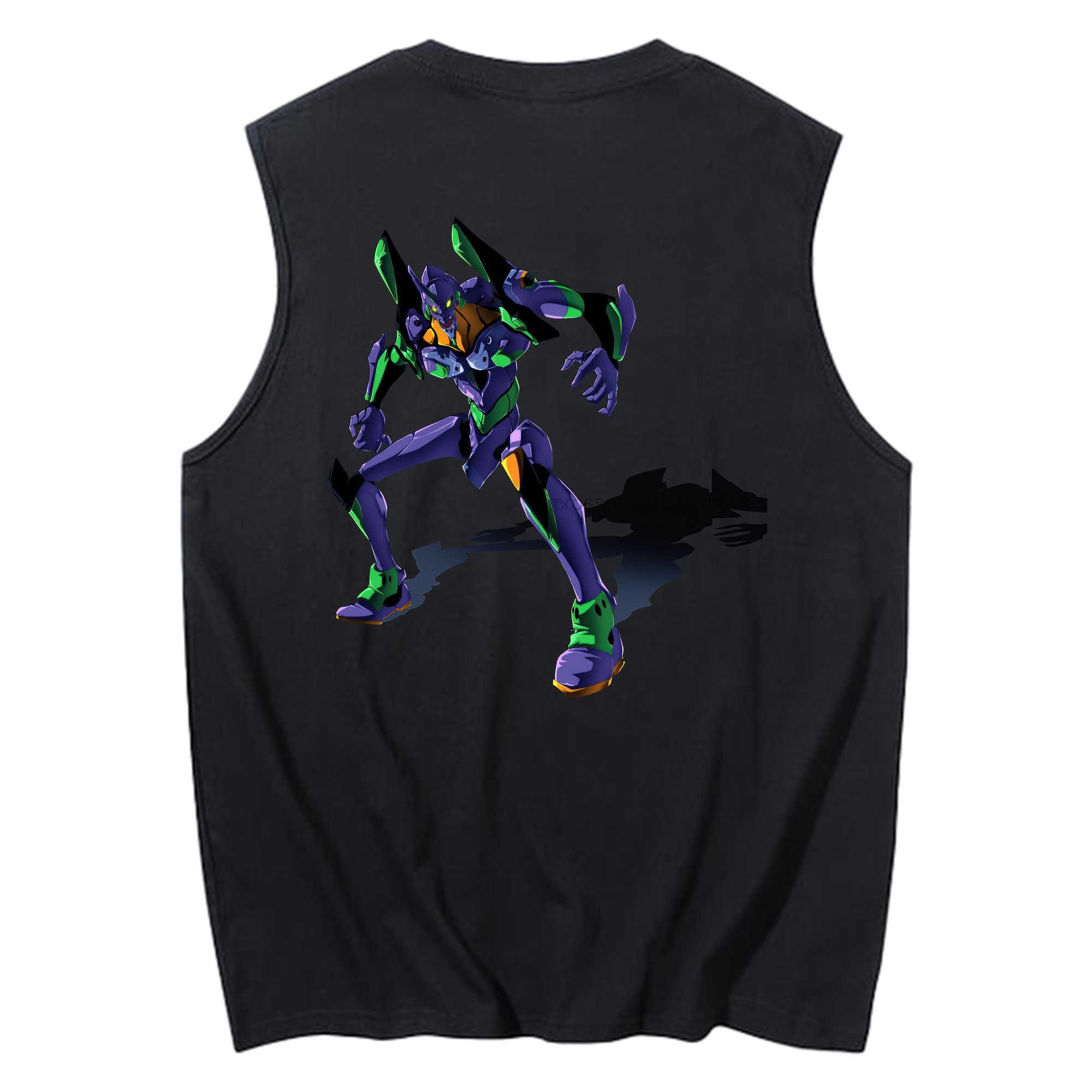 （画像用） EVA 新世紀エヴァンゲリオン コットン100％タンクトップ（背面プリント）