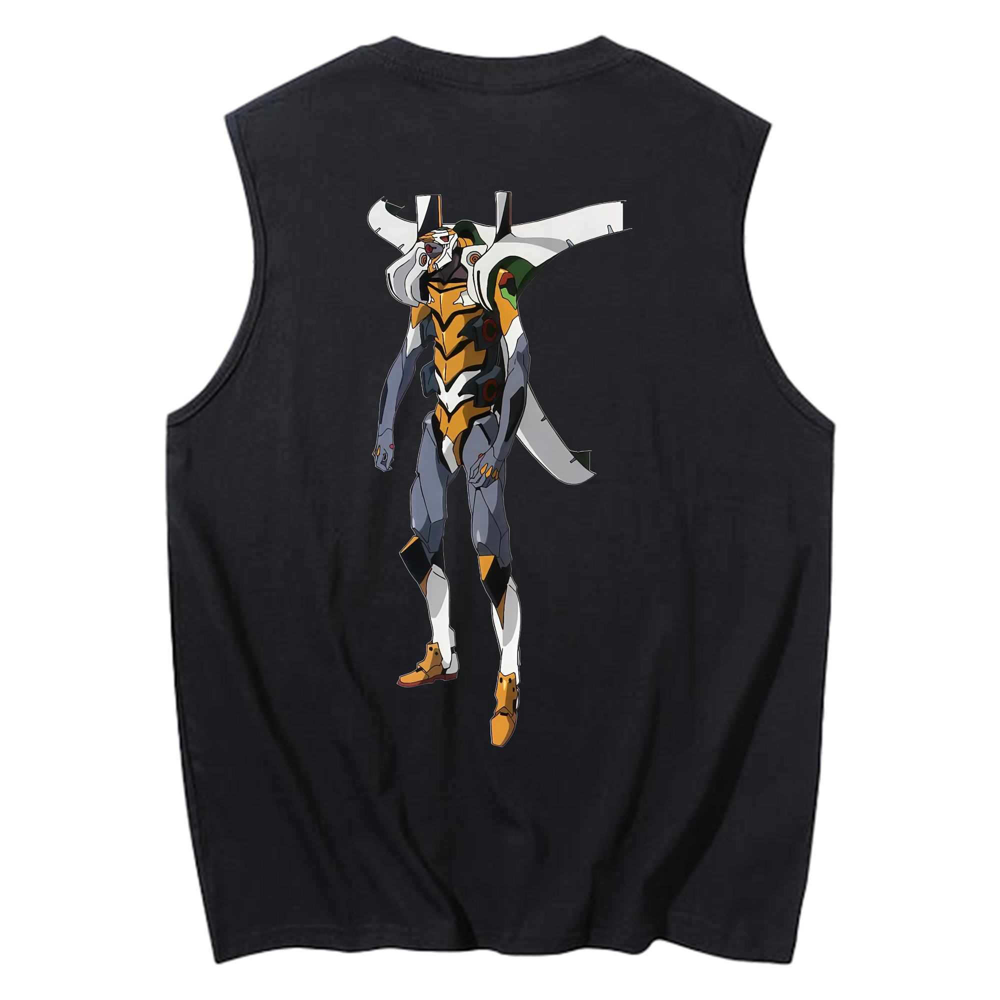 （画像用） EVA 新世紀エヴァンゲリオン コットン100％タンクトップ（背面プリント）