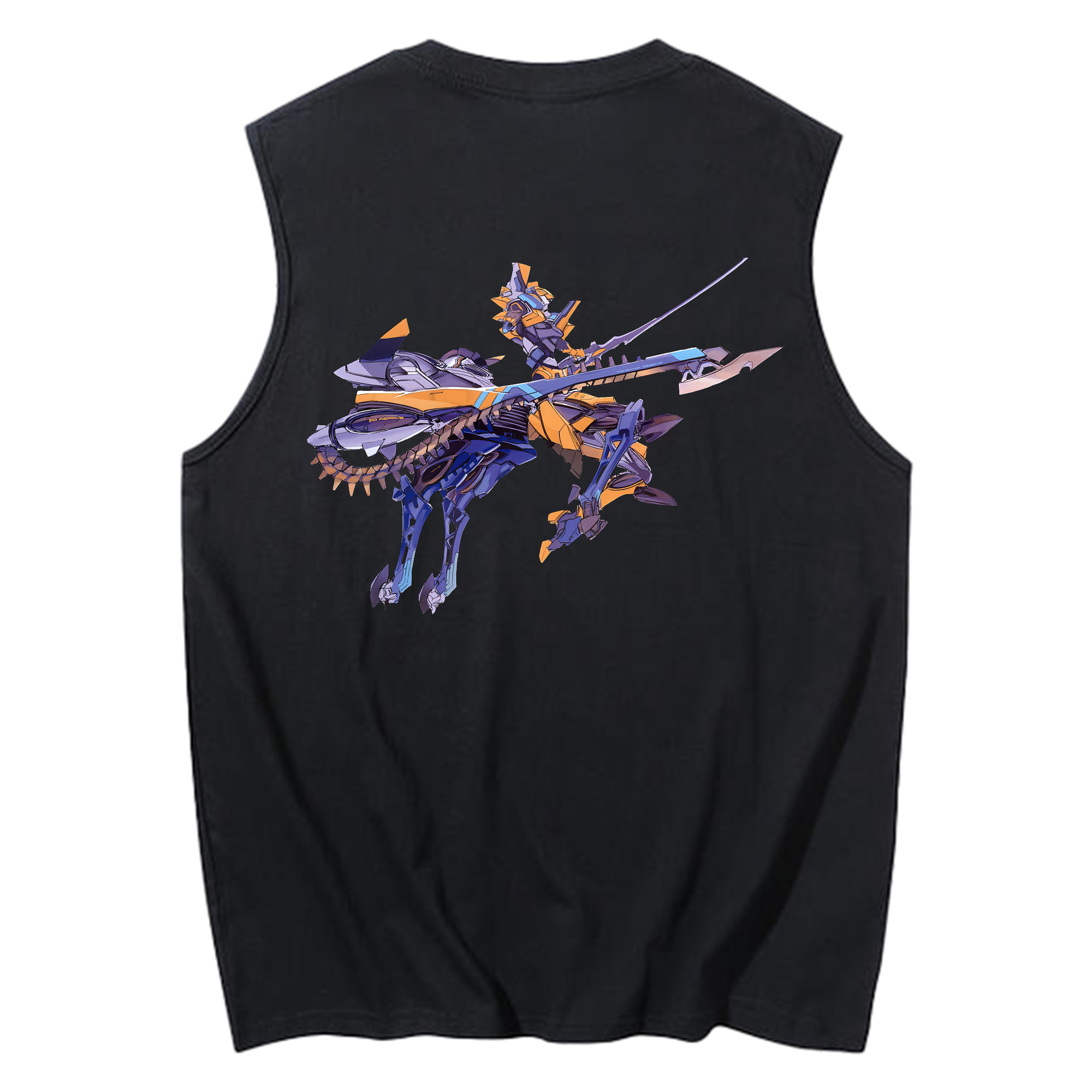 （画像用） EVA 新世紀エヴァンゲリオン コットン100％タンクトップ（背面プリント）