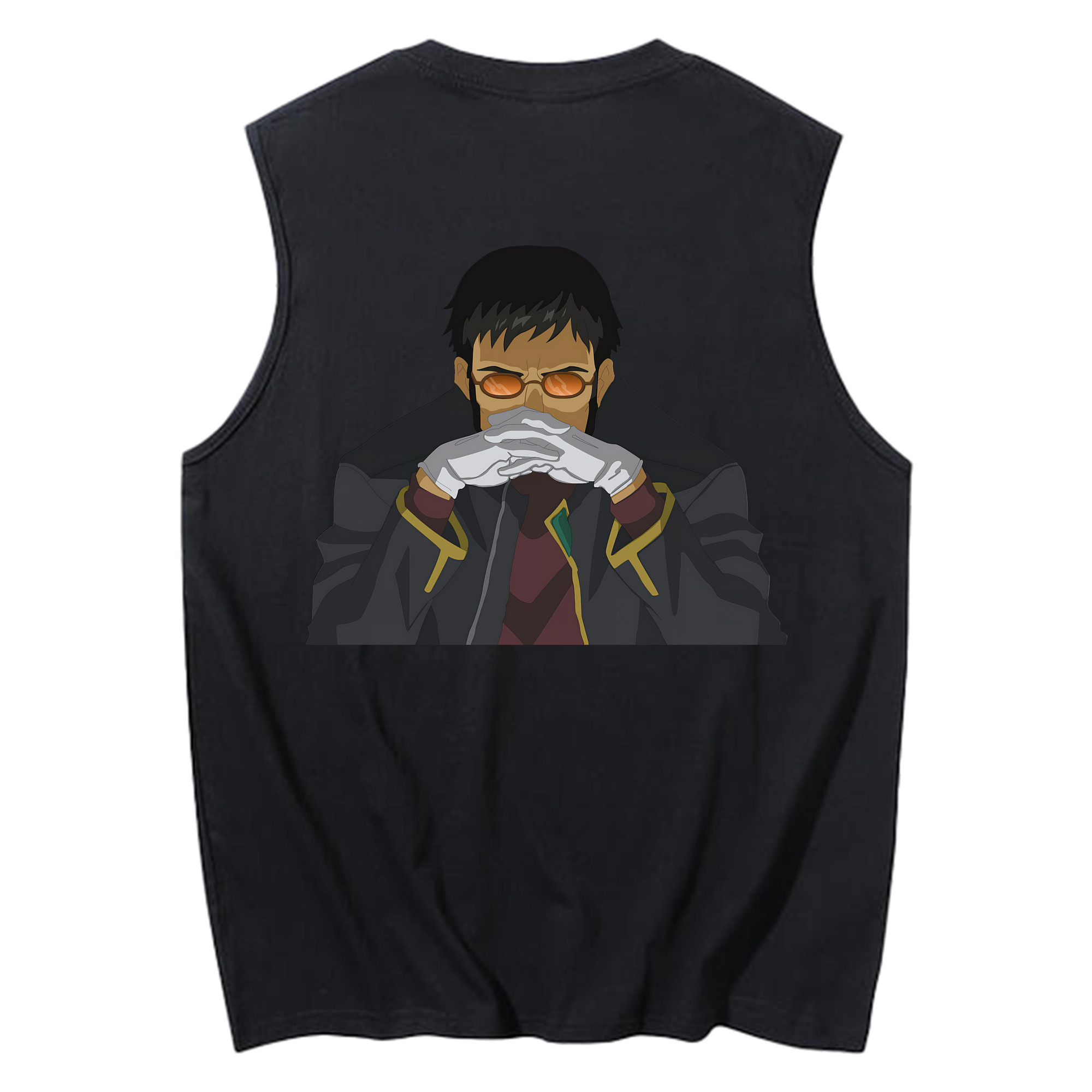 （画像用） EVA 新世紀エヴァンゲリオン コットン100％タンクトップ（背面プリント）