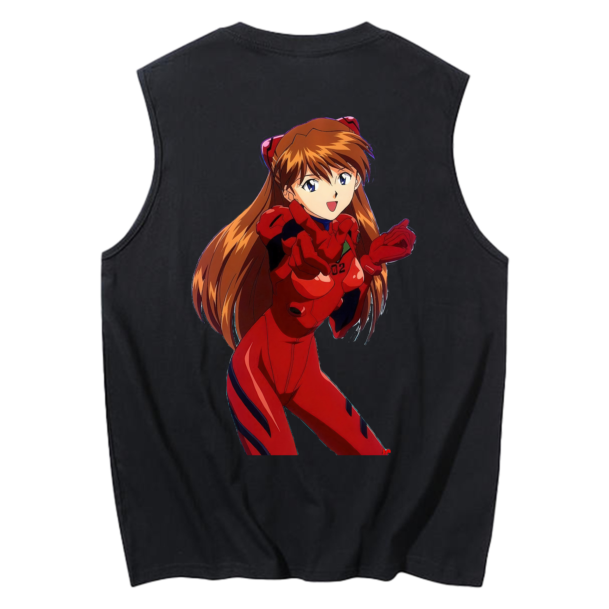 （画像用） EVA 新世紀エヴァンゲリオン コットン100％タンクトップ（背面プリント）