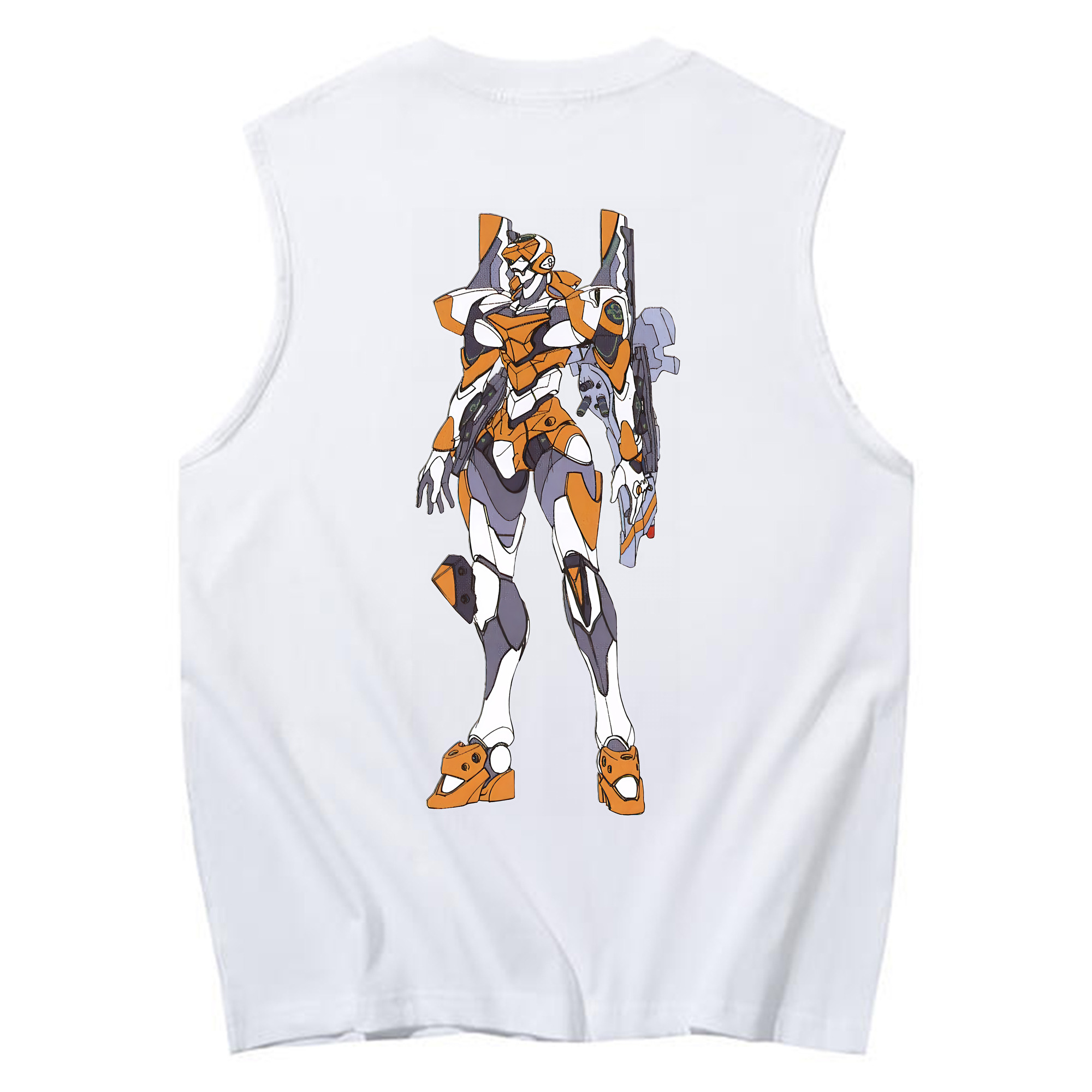 （画像用） EVA 新世紀エヴァンゲリオン コットン100％タンクトップ（背面プリント）