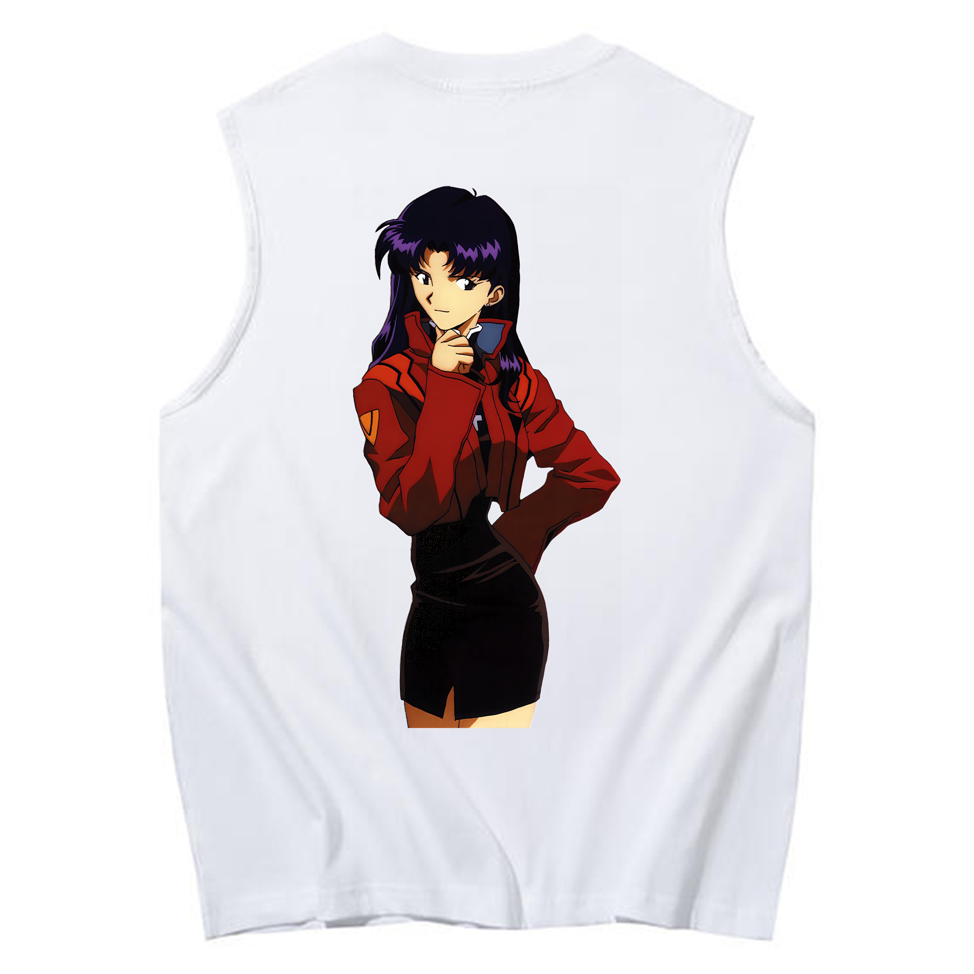 （画像用） EVA 新世紀エヴァンゲリオン コットン100％タンクトップ（背面プリント）