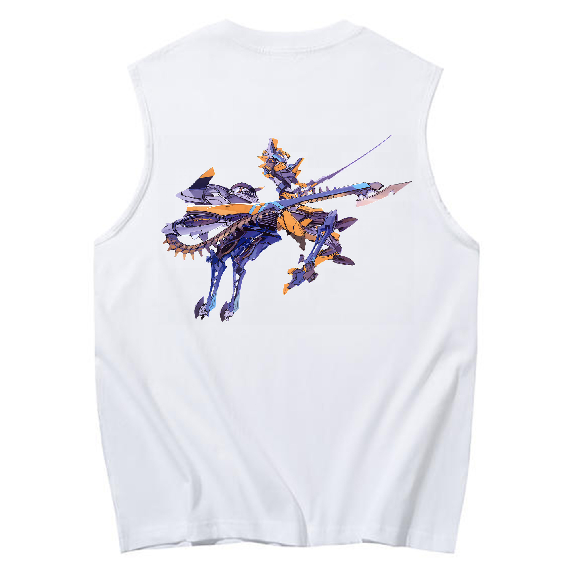 （画像用） EVA 新世紀エヴァンゲリオン コットン100％タンクトップ（背面プリント）