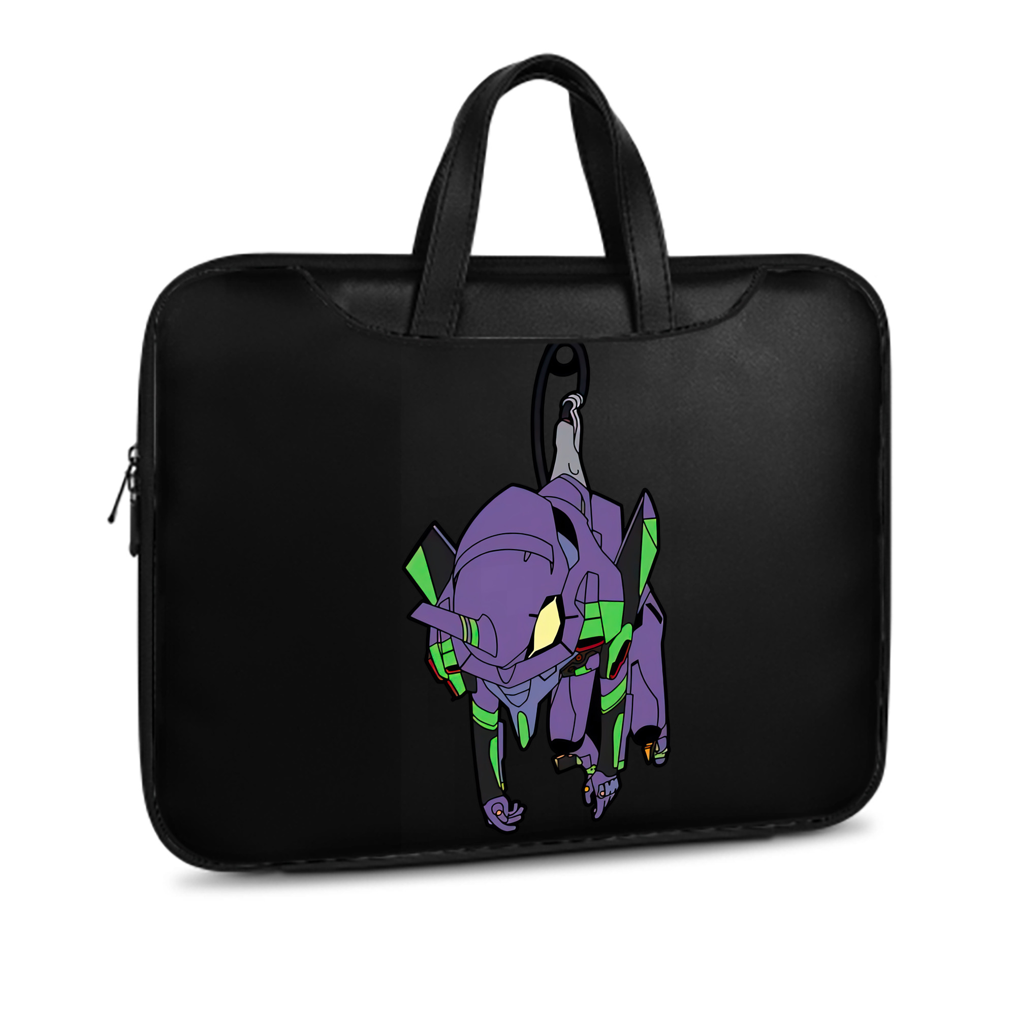 （画像用） EVA 新世紀エヴァンゲリオン レザーラップトップバッグ　ノートパソコンケース