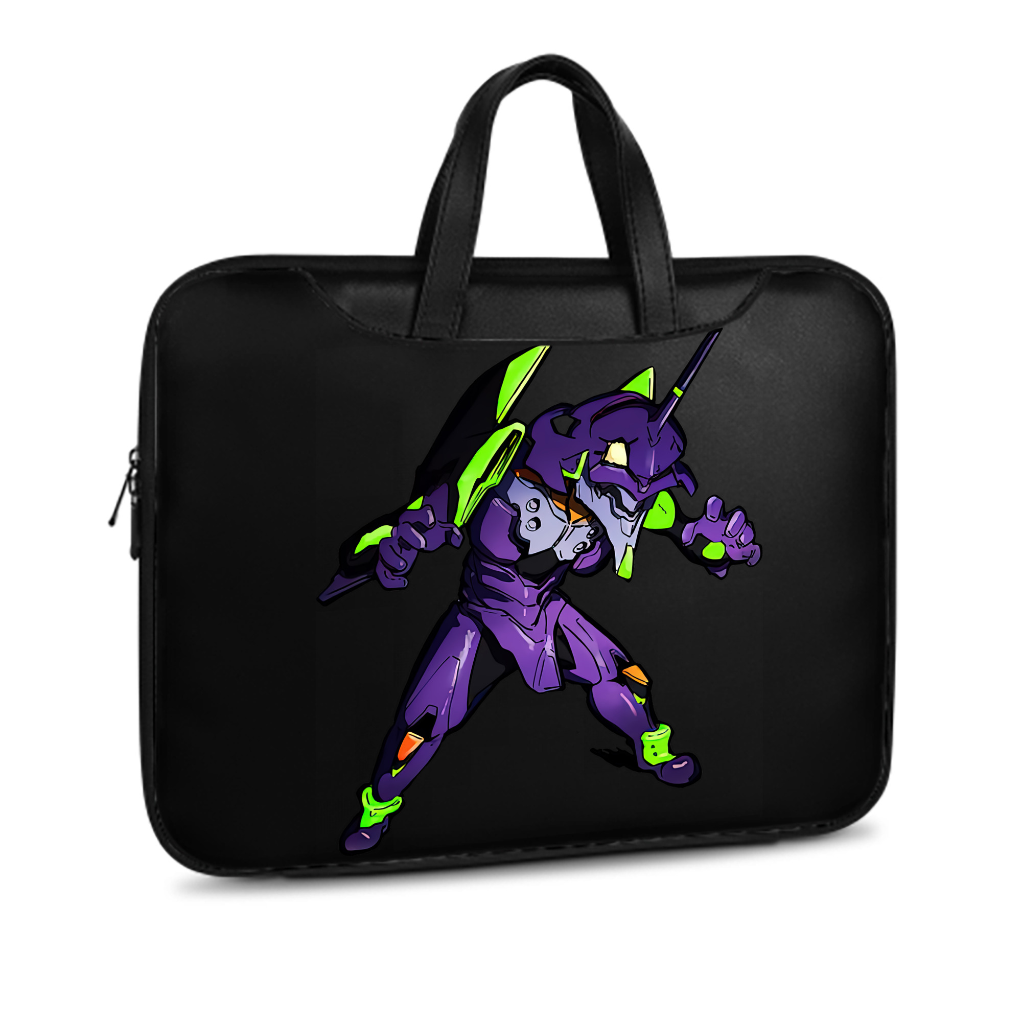 （画像用） EVA 新世紀エヴァンゲリオン レザーラップトップバッグ　ノートパソコンケース