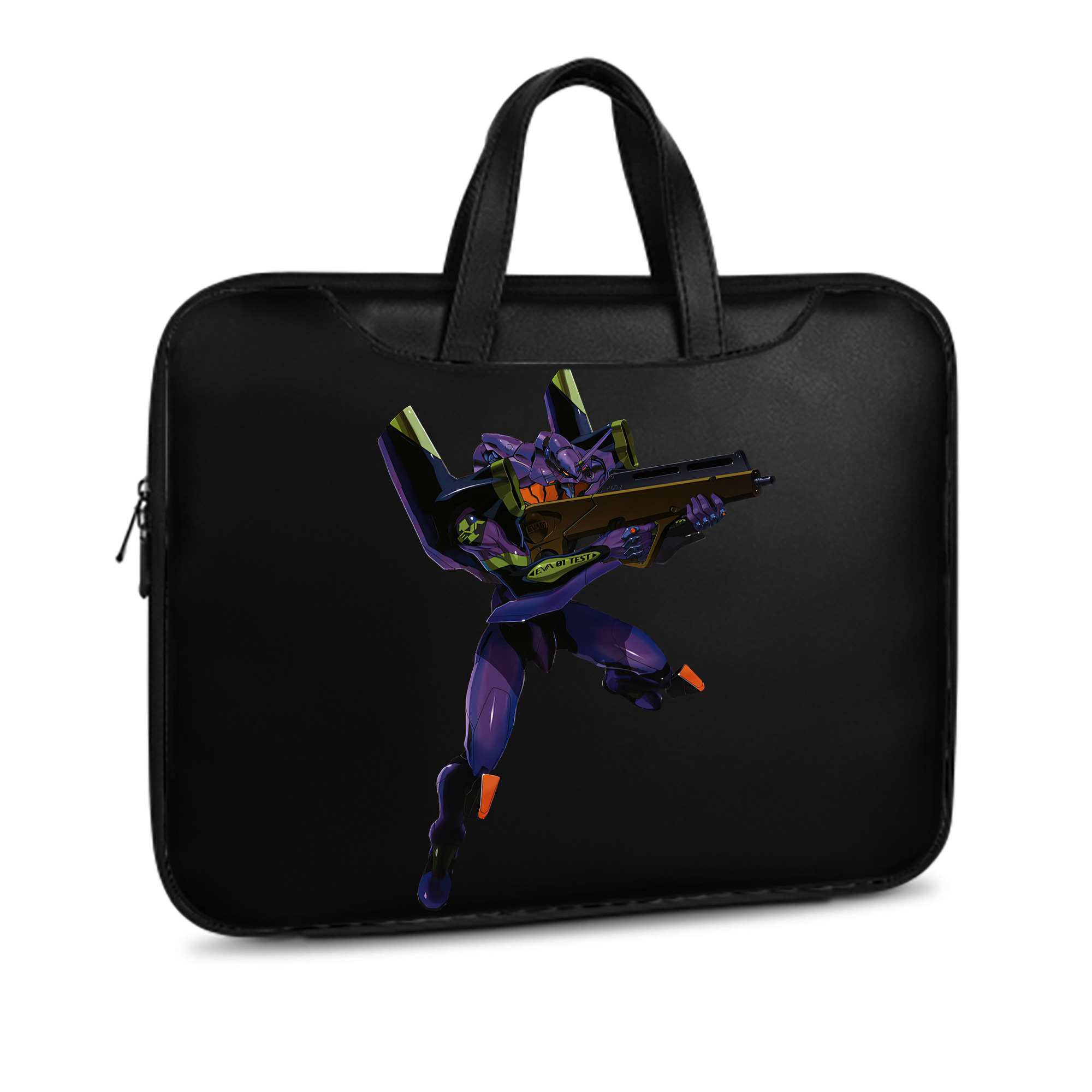 （画像用） EVA 新世紀エヴァンゲリオン レザーラップトップバッグ　ノートパソコンケース