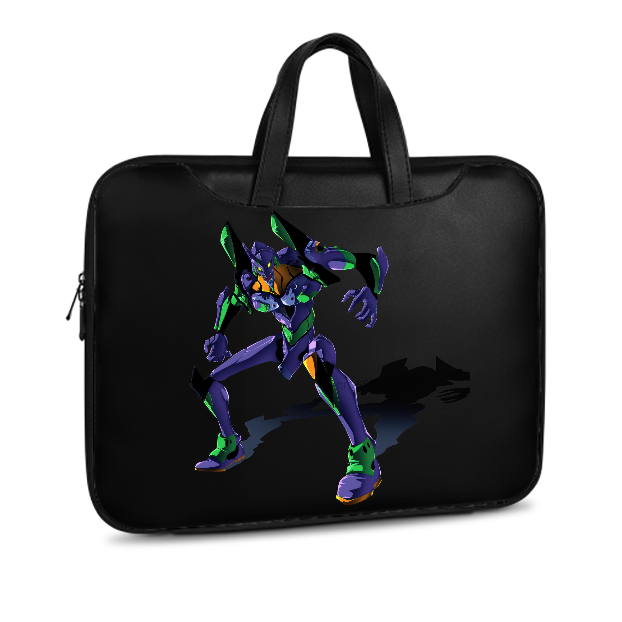 （画像用） EVA 新世紀エヴァンゲリオン レザーラップトップバッグ　ノートパソコンケース