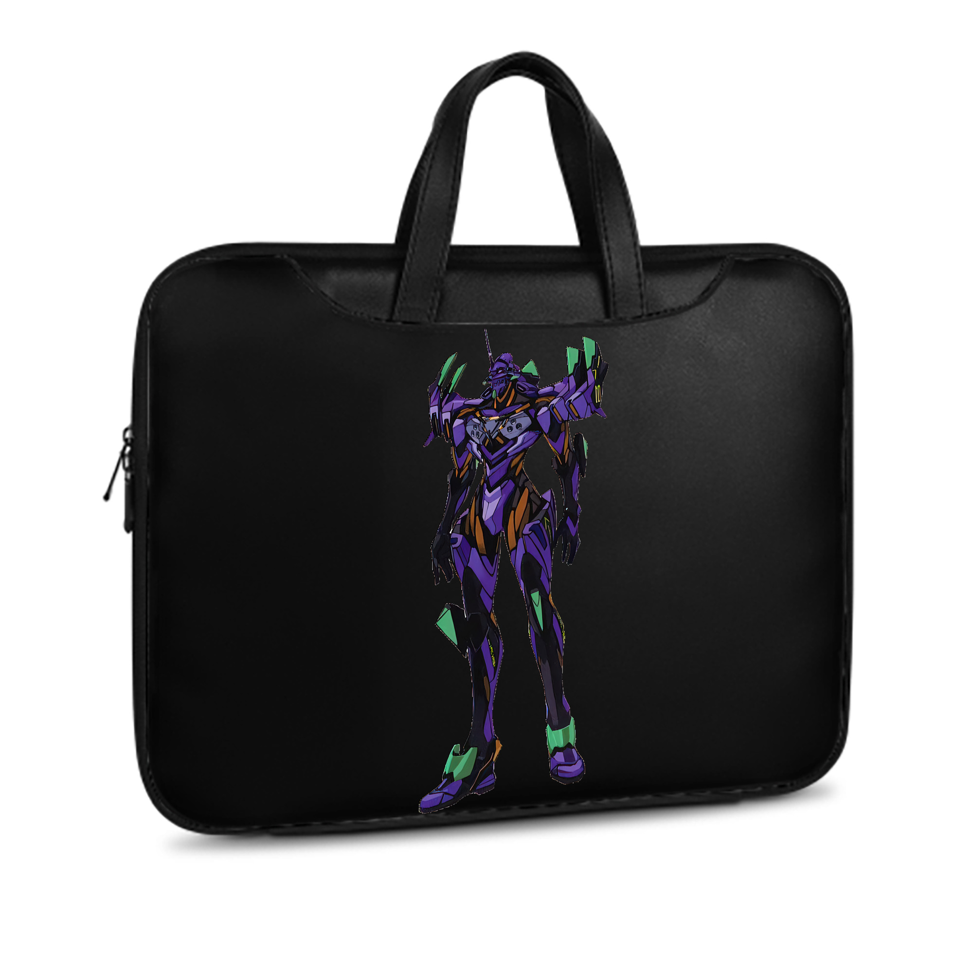 （画像用） EVA 新世紀エヴァンゲリオン レザーラップトップバッグ　ノートパソコンケース