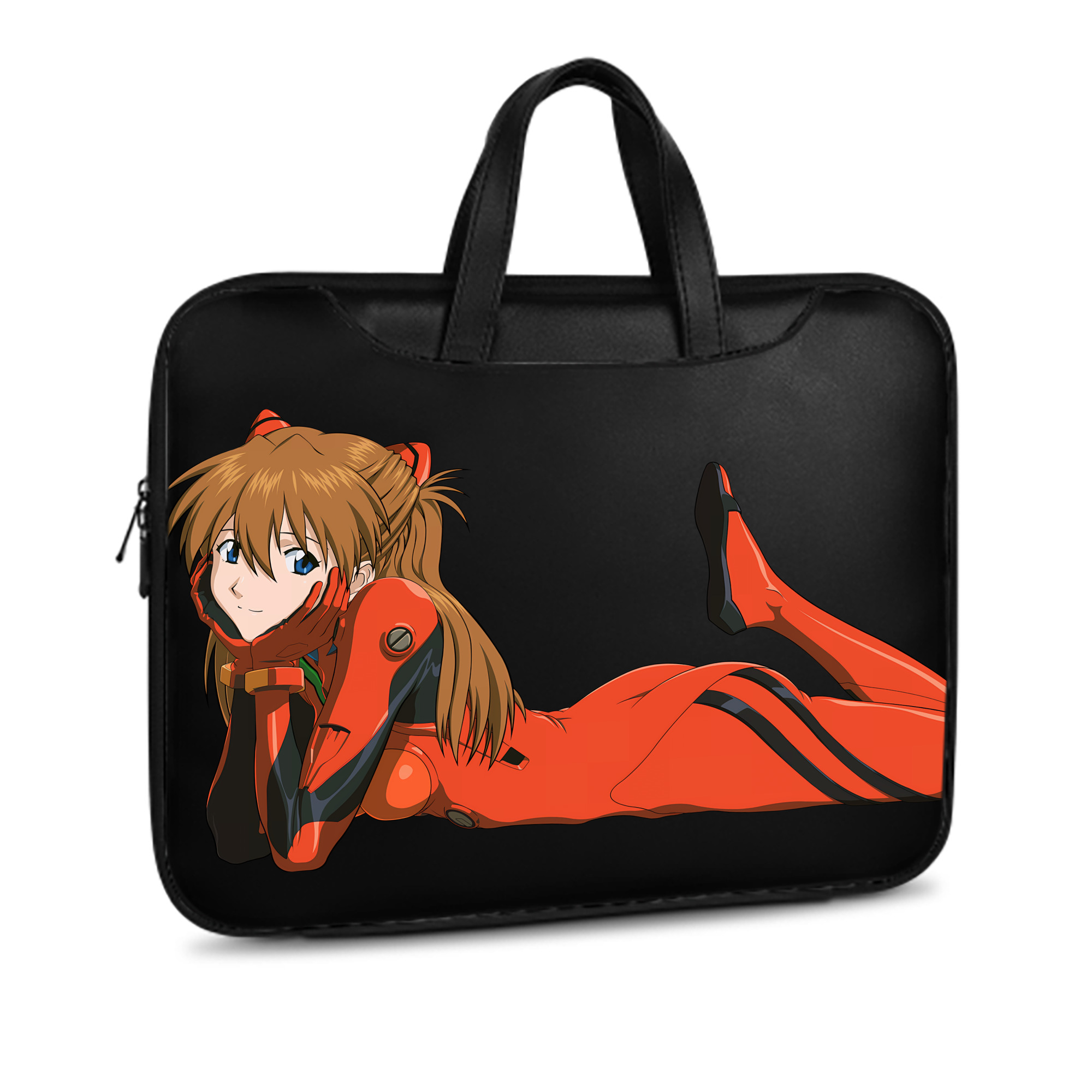 （画像用） EVA 新世紀エヴァンゲリオン レザーラップトップバッグ　ノートパソコンケース