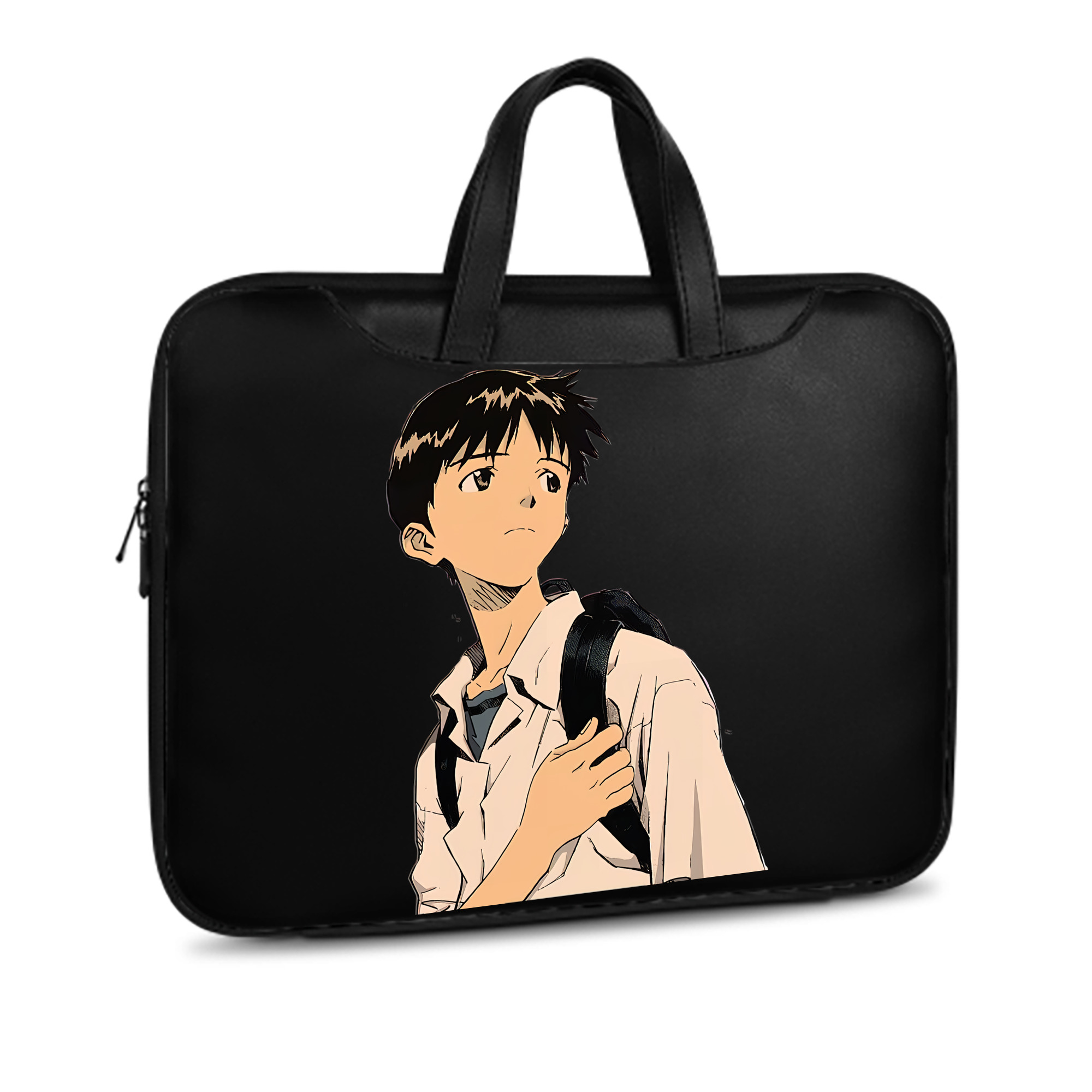 （画像用） EVA 新世紀エヴァンゲリオン レザーラップトップバッグ　ノートパソコンケース