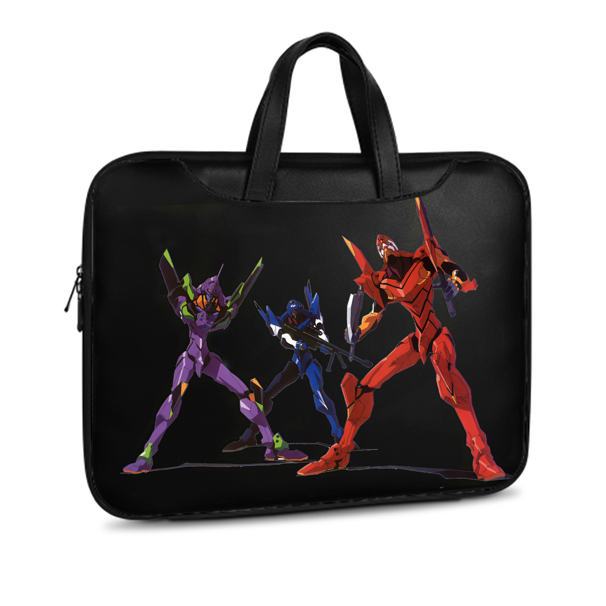 （画像用） EVA 新世紀エヴァンゲリオン レザーラップトップバッグ　ノートパソコンケース