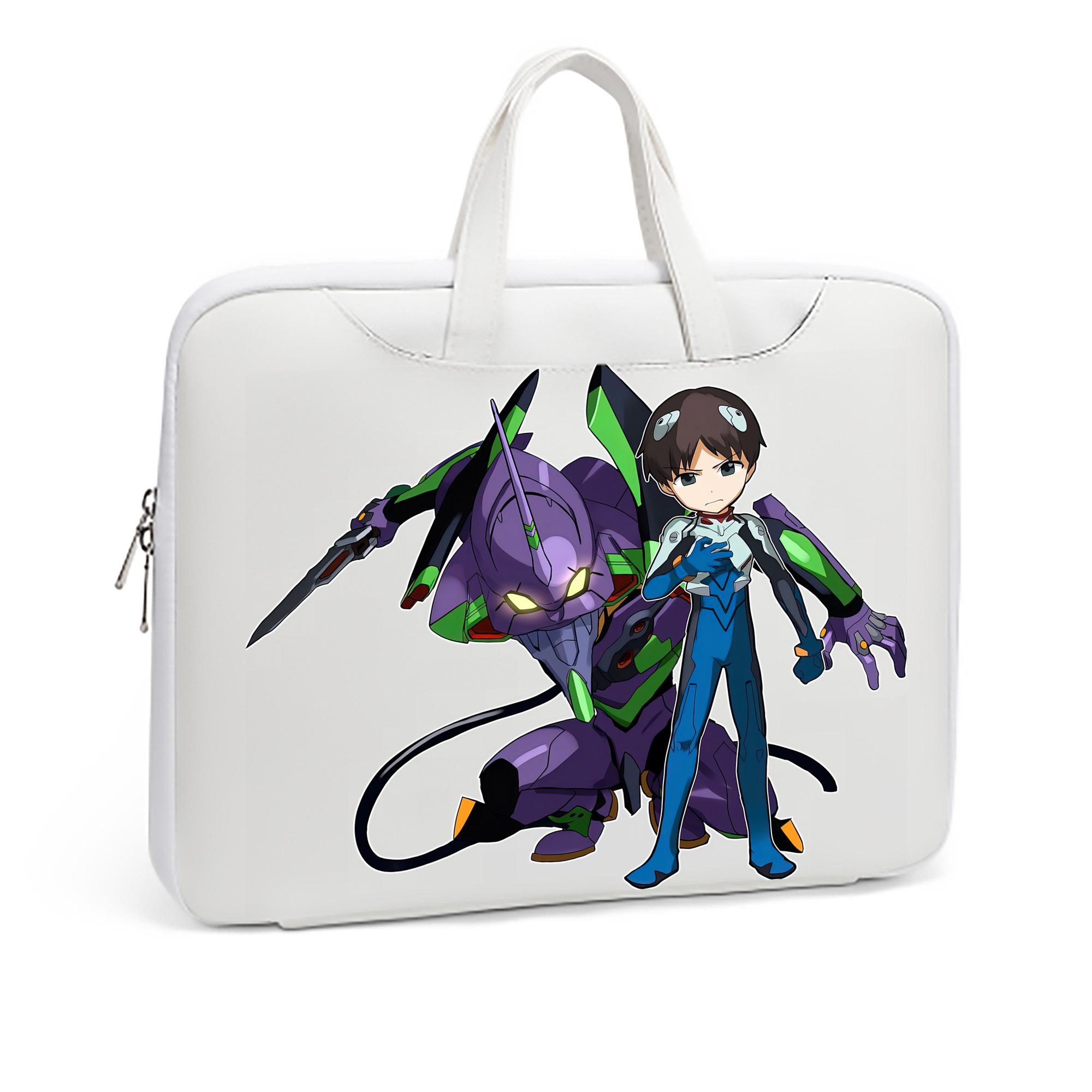 （画像用） EVA 新世紀エヴァンゲリオン レザーラップトップバッグ　ノートパソコンケース
