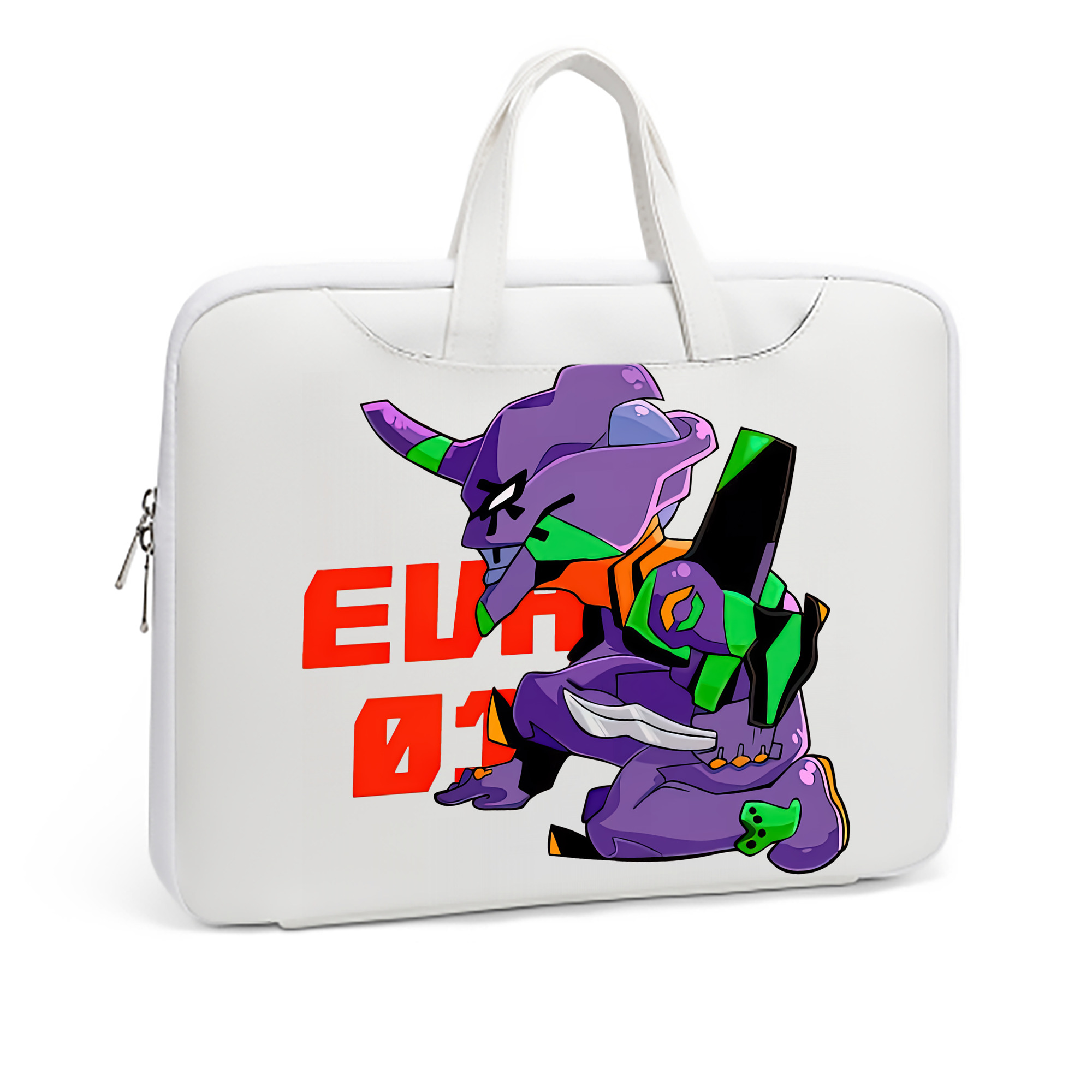 （画像用） EVA 新世紀エヴァンゲリオン レザーラップトップバッグ　ノートパソコンケース