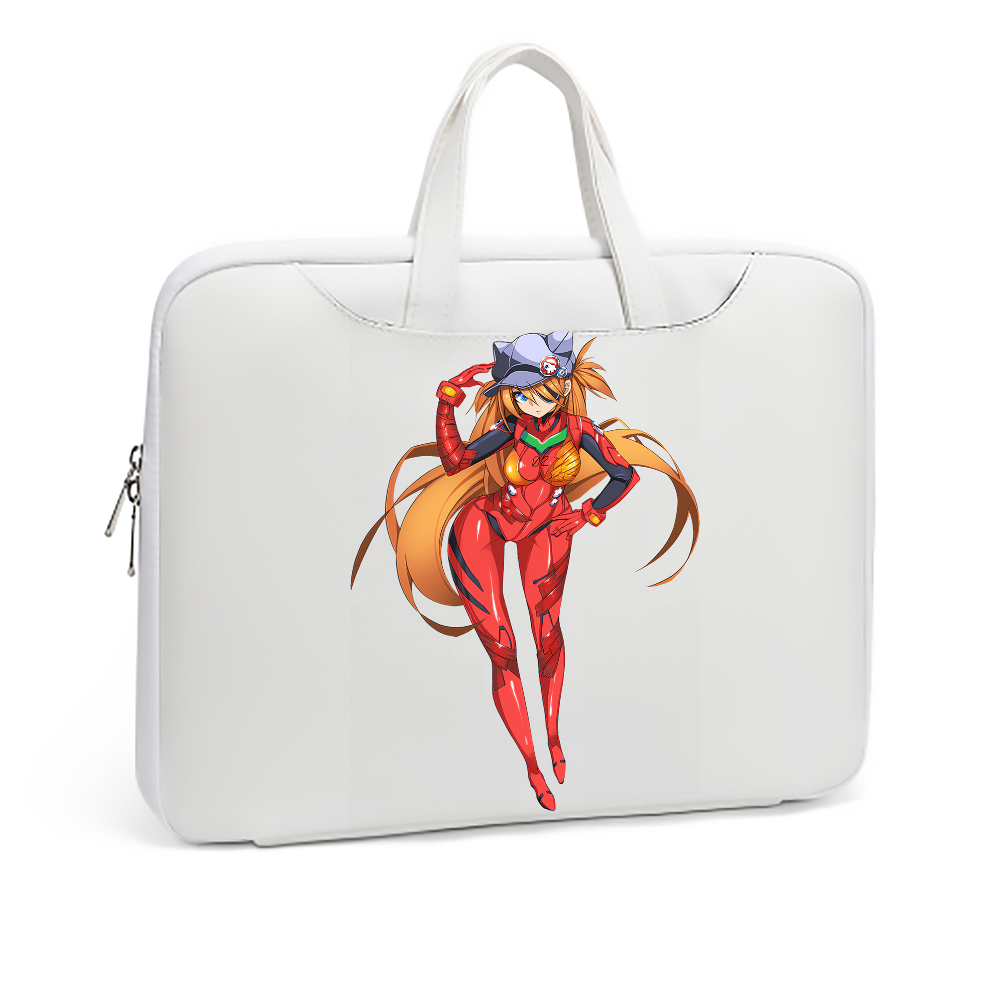 （画像用） EVA 新世紀エヴァンゲリオン レザーラップトップバッグ　ノートパソコンケース