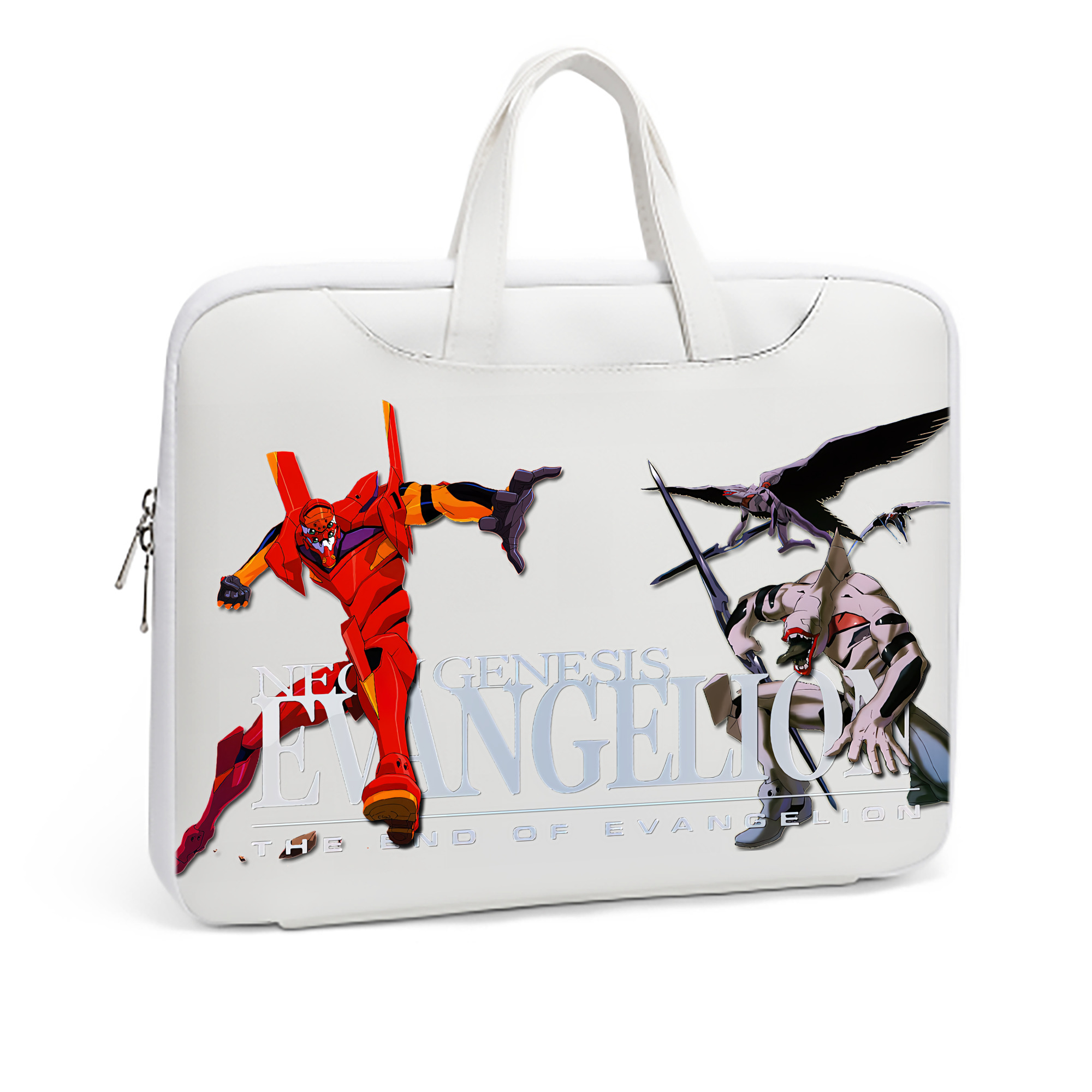（画像用） EVA 新世紀エヴァンゲリオン レザーラップトップバッグ　ノートパソコンケース