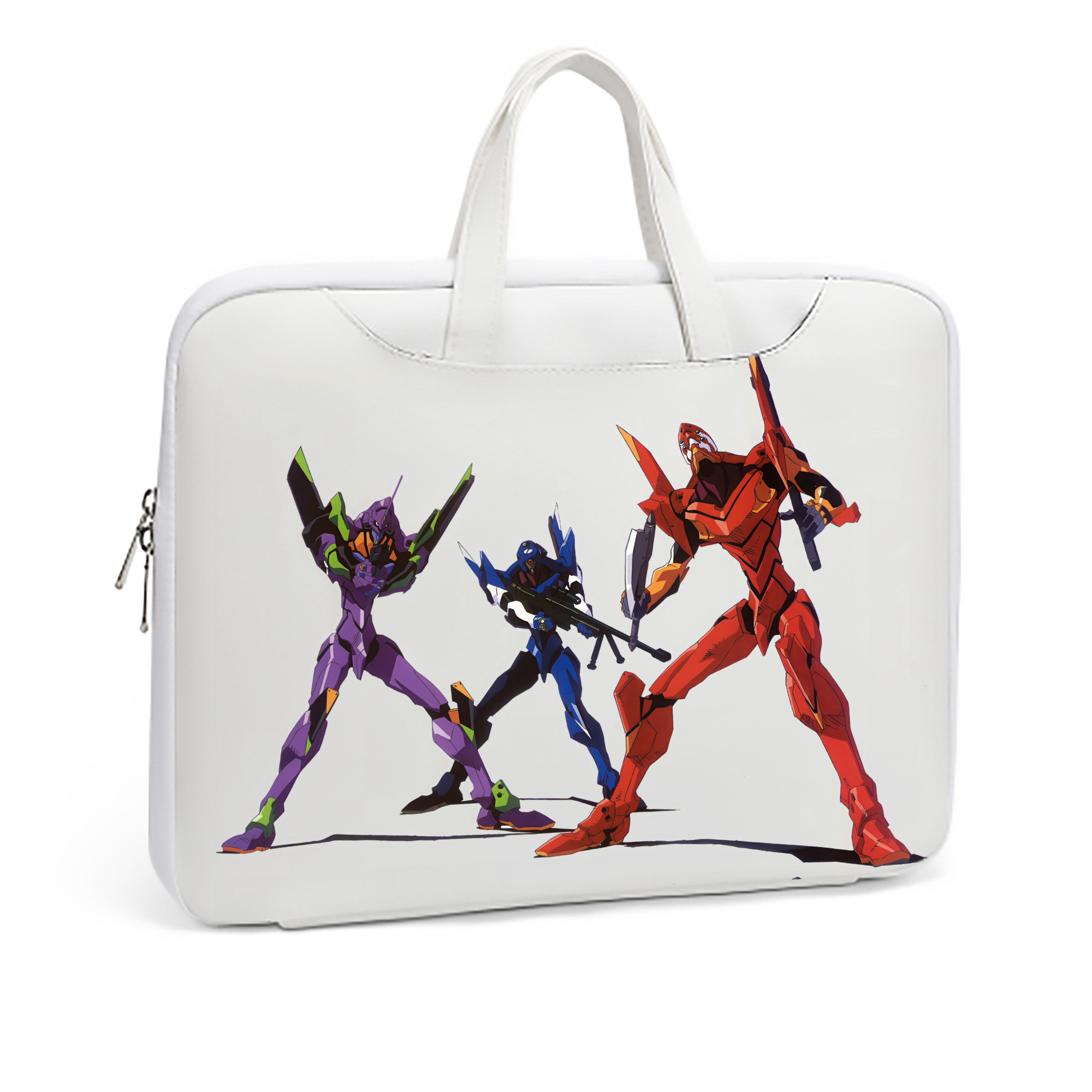 （画像用） EVA 新世紀エヴァンゲリオン レザーラップトップバッグ　ノートパソコンケース