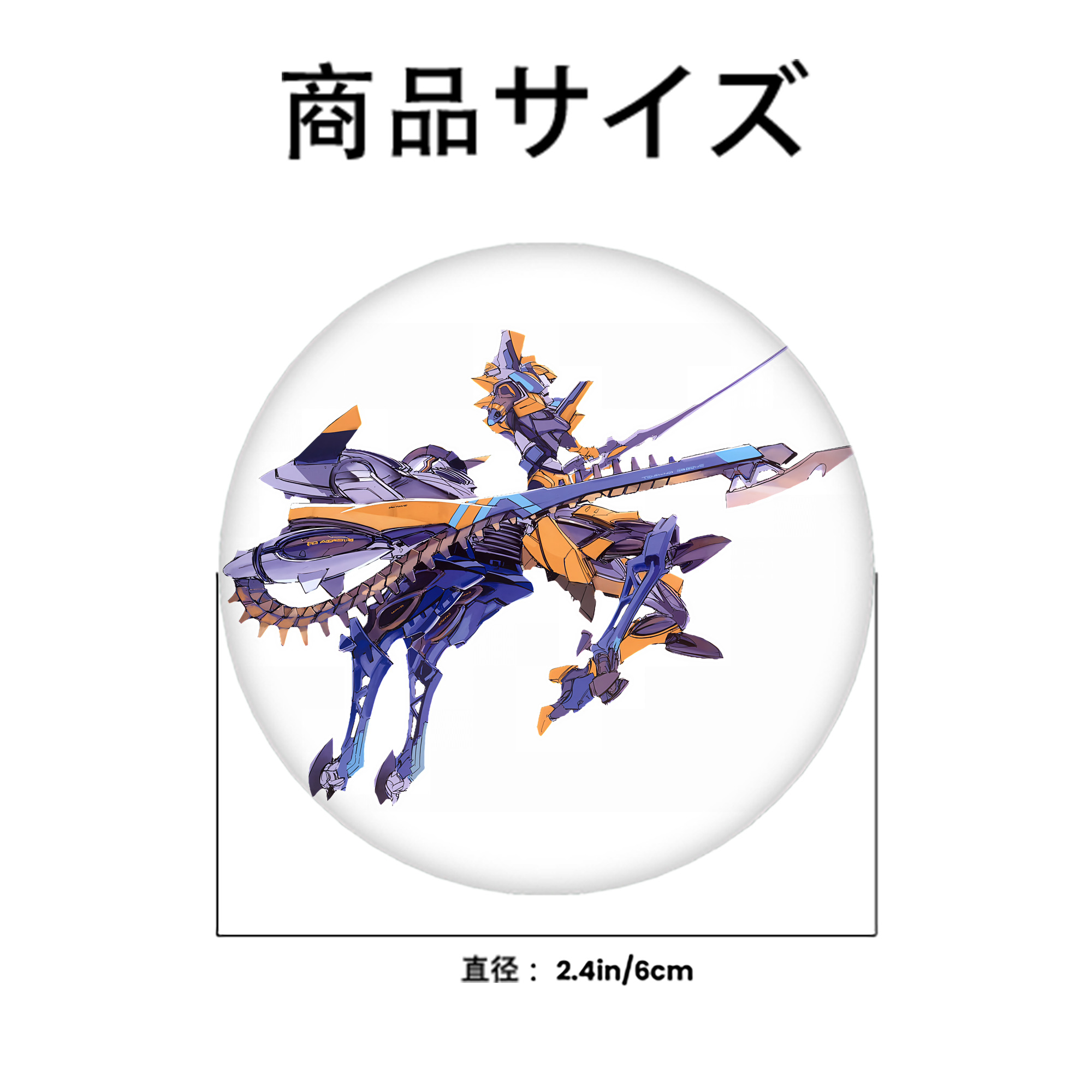 EVA 新世紀エヴァンゲリオン 6cm 缶バッジ 複数セット