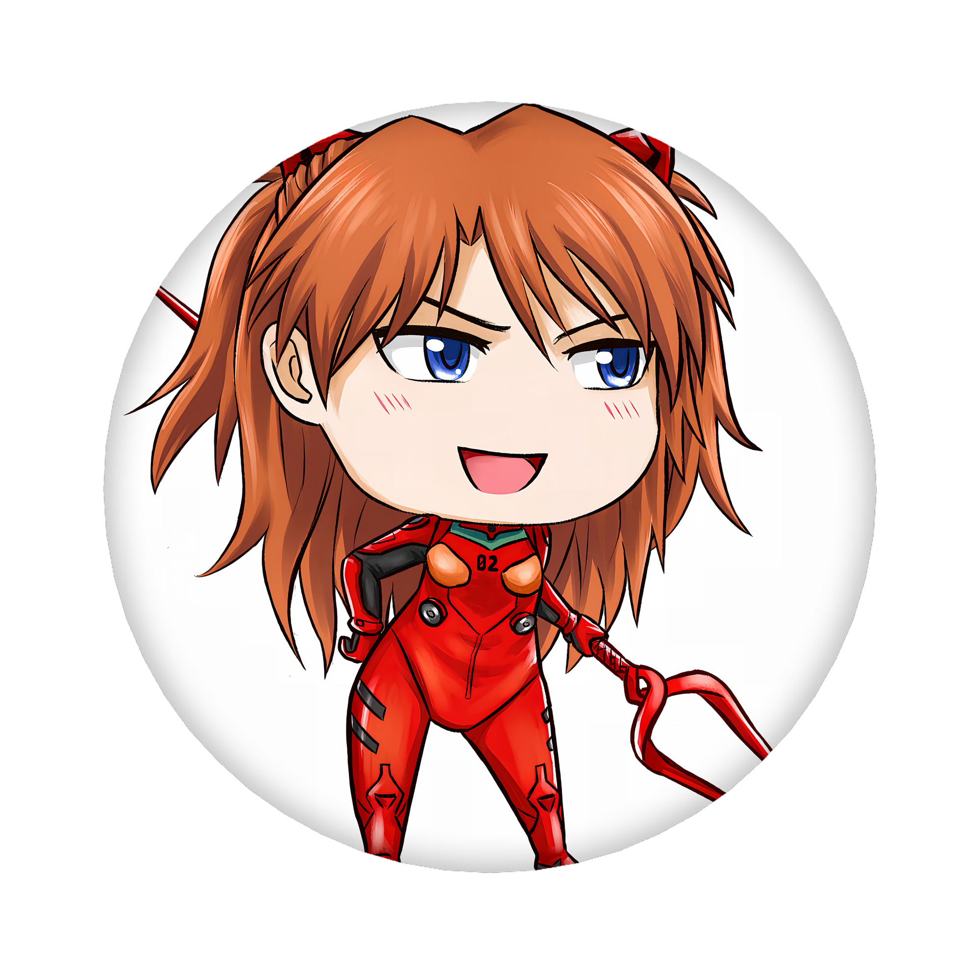 （画像用） EVA 新世紀エヴァンゲリオン 6cm 缶バッジ 複数セット