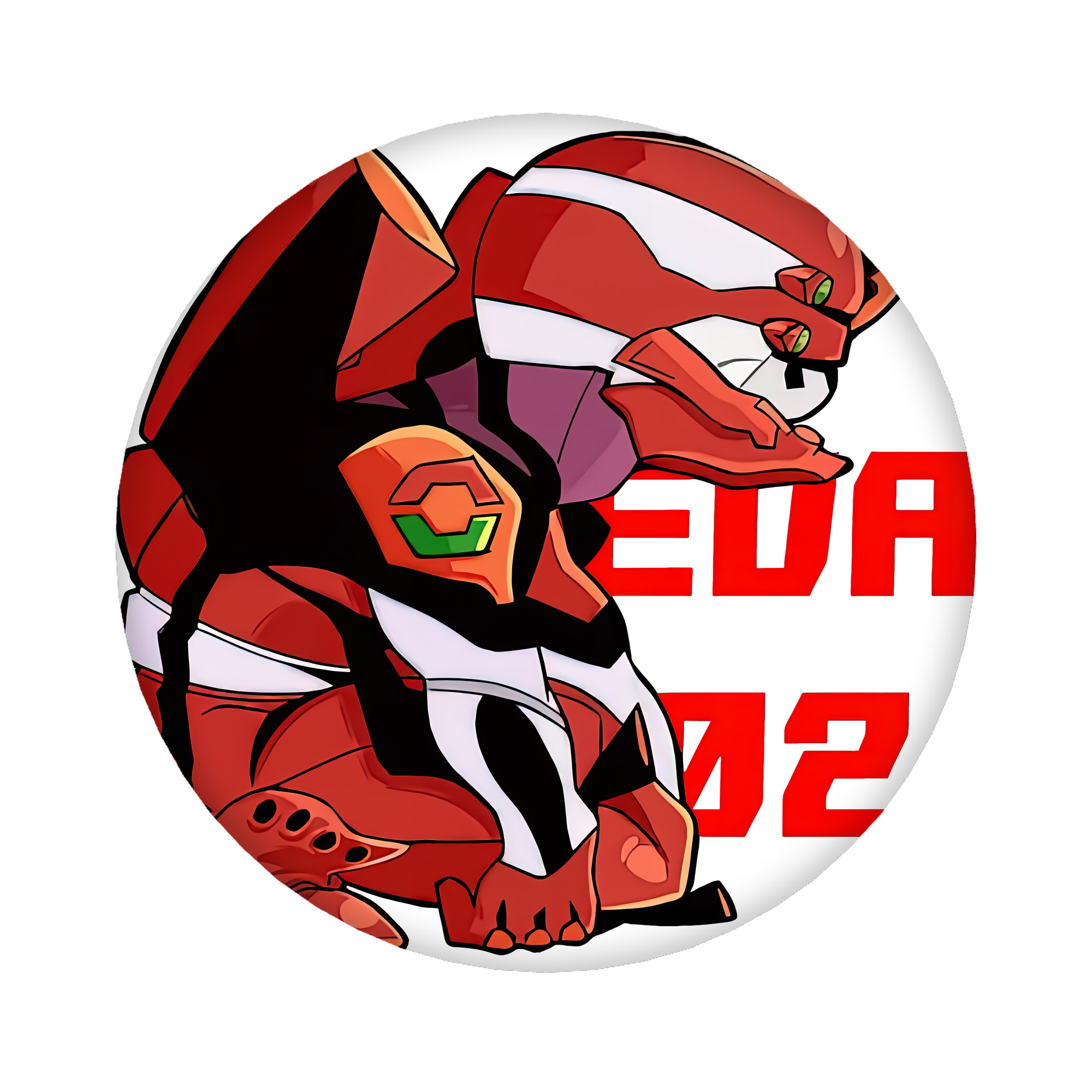（画像用） EVA 新世紀エヴァンゲリオン 6cm 缶バッジ 複数セット