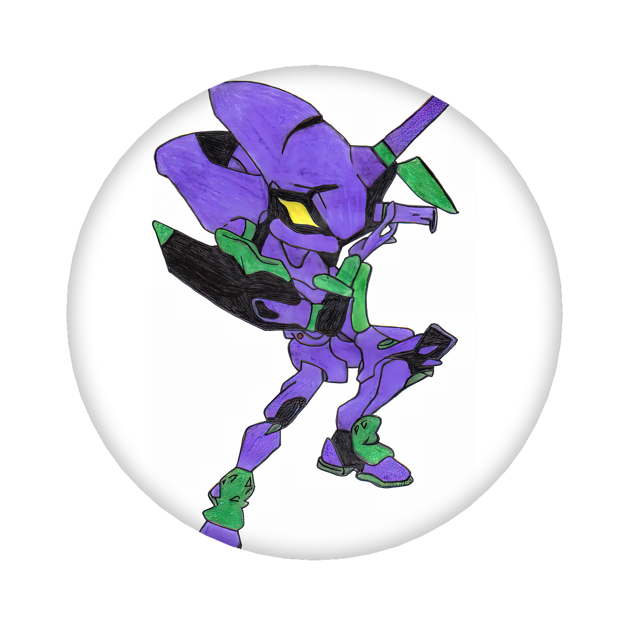 （画像用） EVA 新世紀エヴァンゲリオン 6cm 缶バッジ 複数セット
