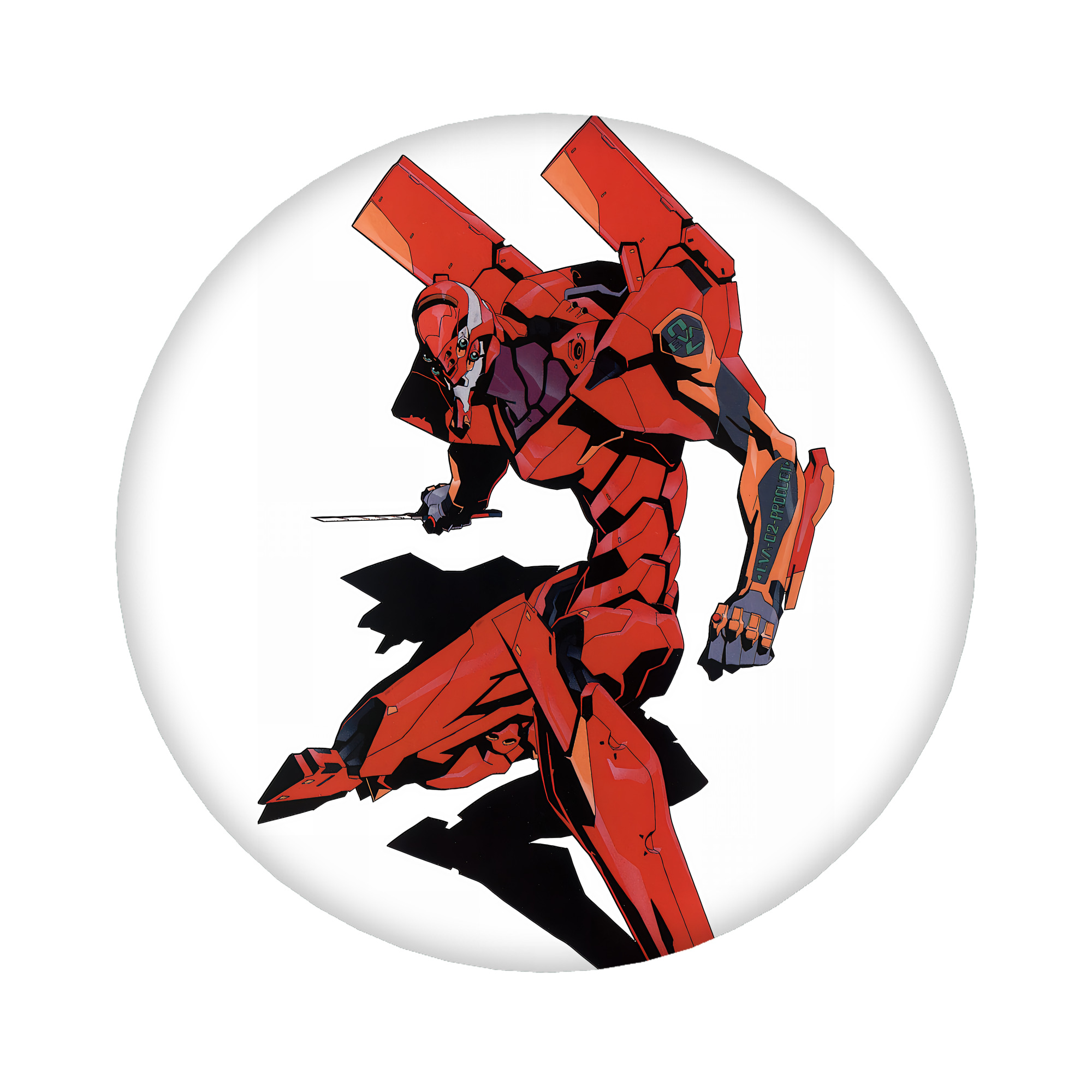 （画像用） EVA 新世紀エヴァンゲリオン 6cm 缶バッジ 複数セット