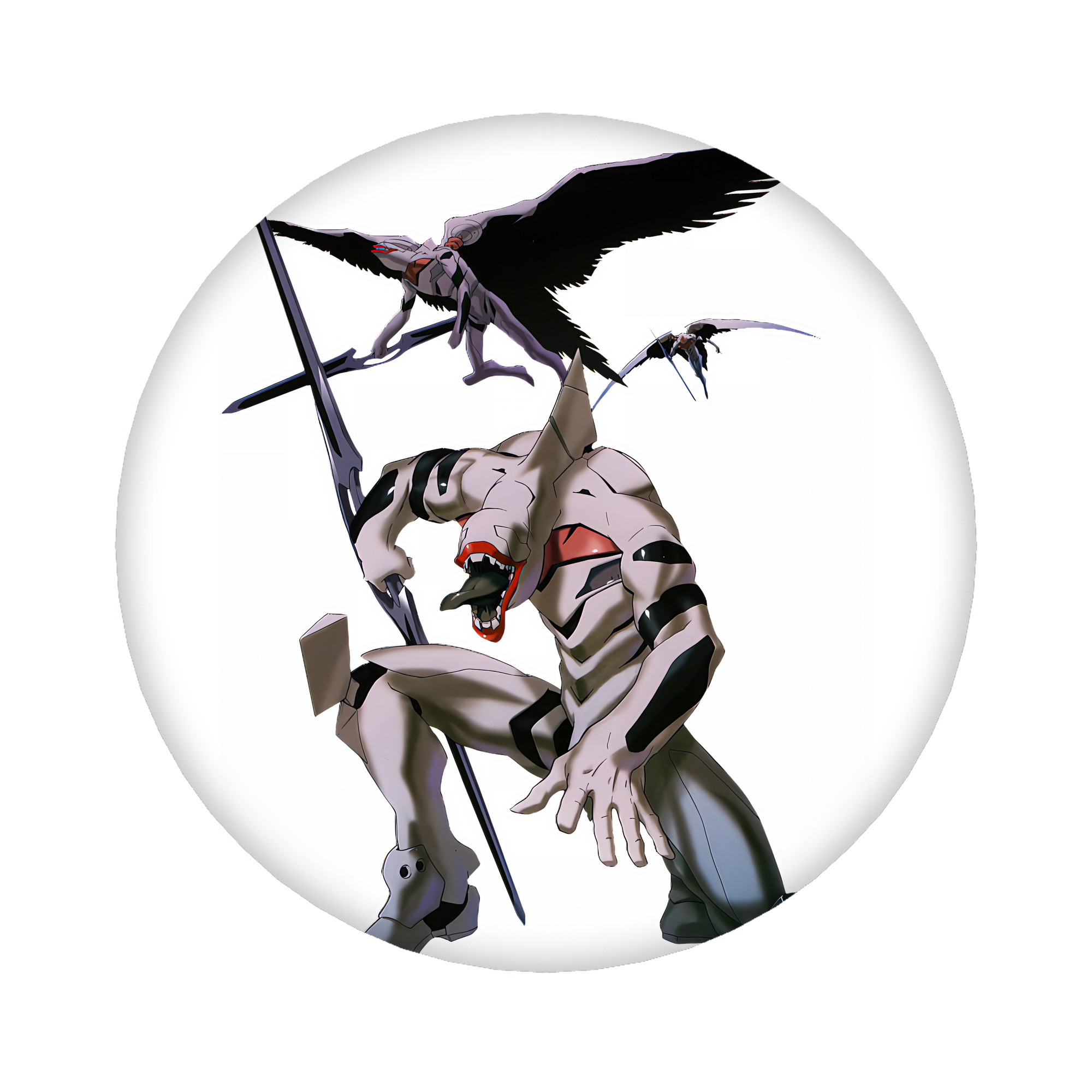 （画像用） EVA 新世紀エヴァンゲリオン 6cm 缶バッジ 複数セット
