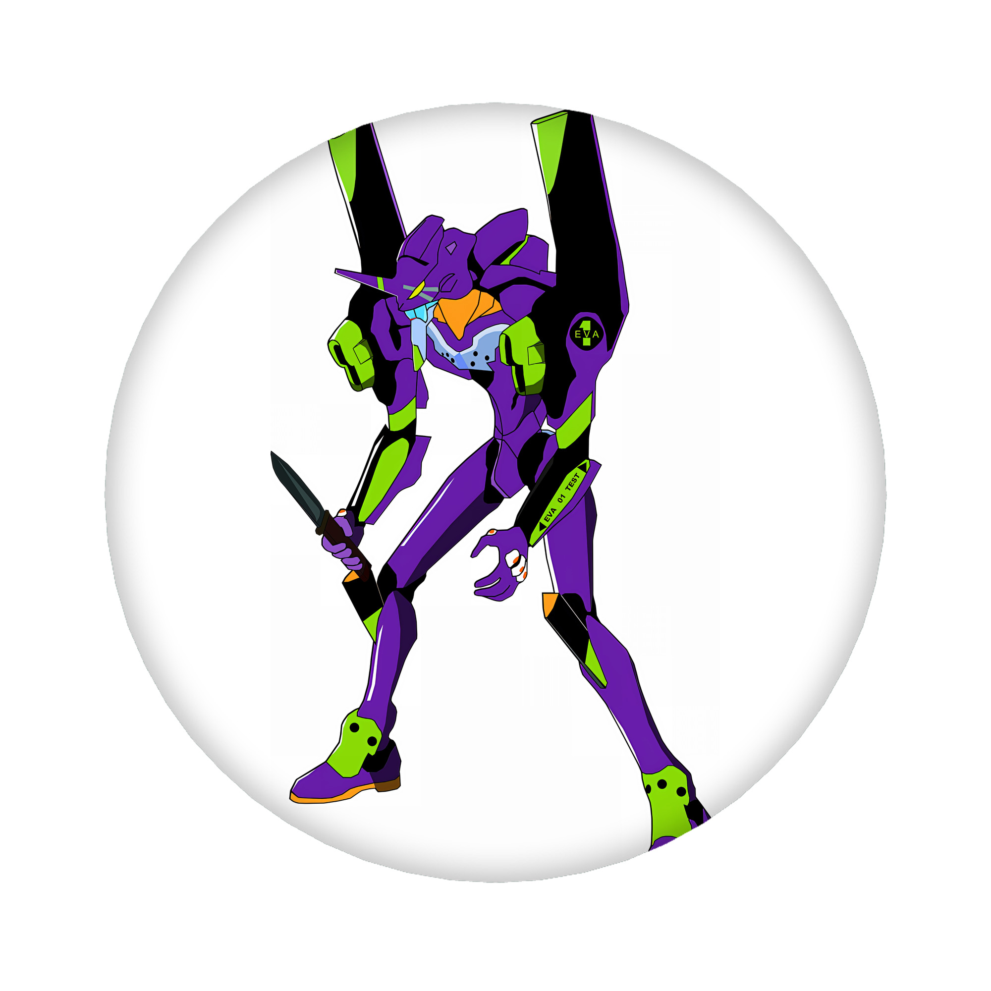 （画像用） EVA 新世紀エヴァンゲリオン 6cm 缶バッジ 複数セット